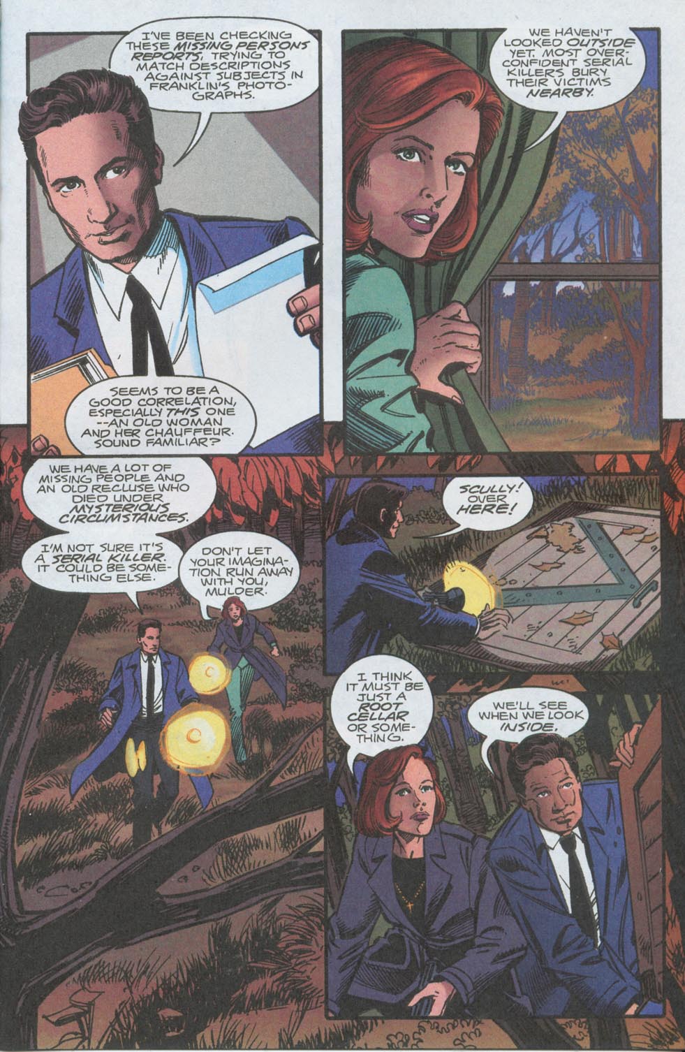 Read online The X-Files (1995) comic -  Issue #20 - 25