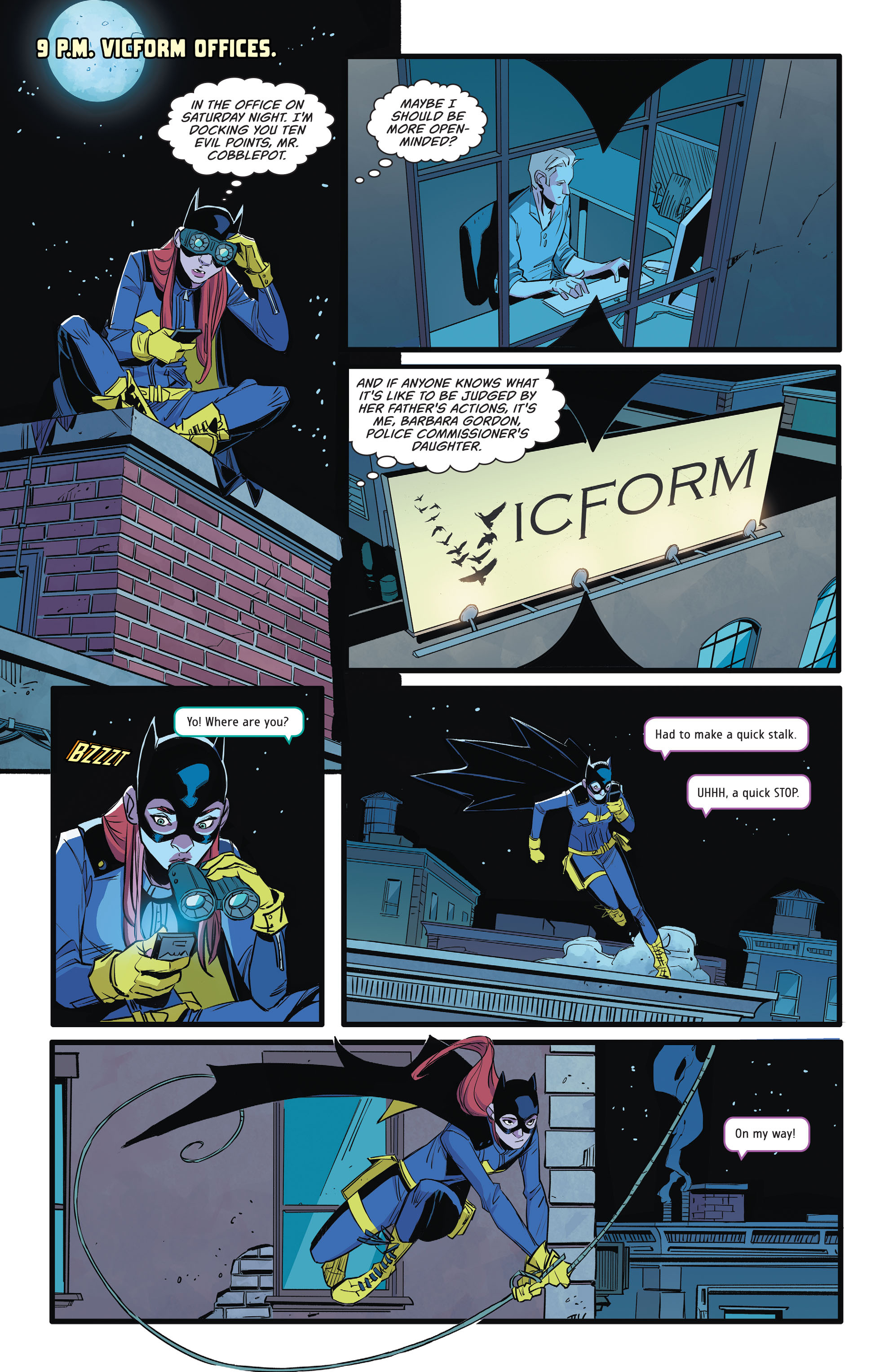 Read online Batgirl (2016) comic -  Issue #8 - 12