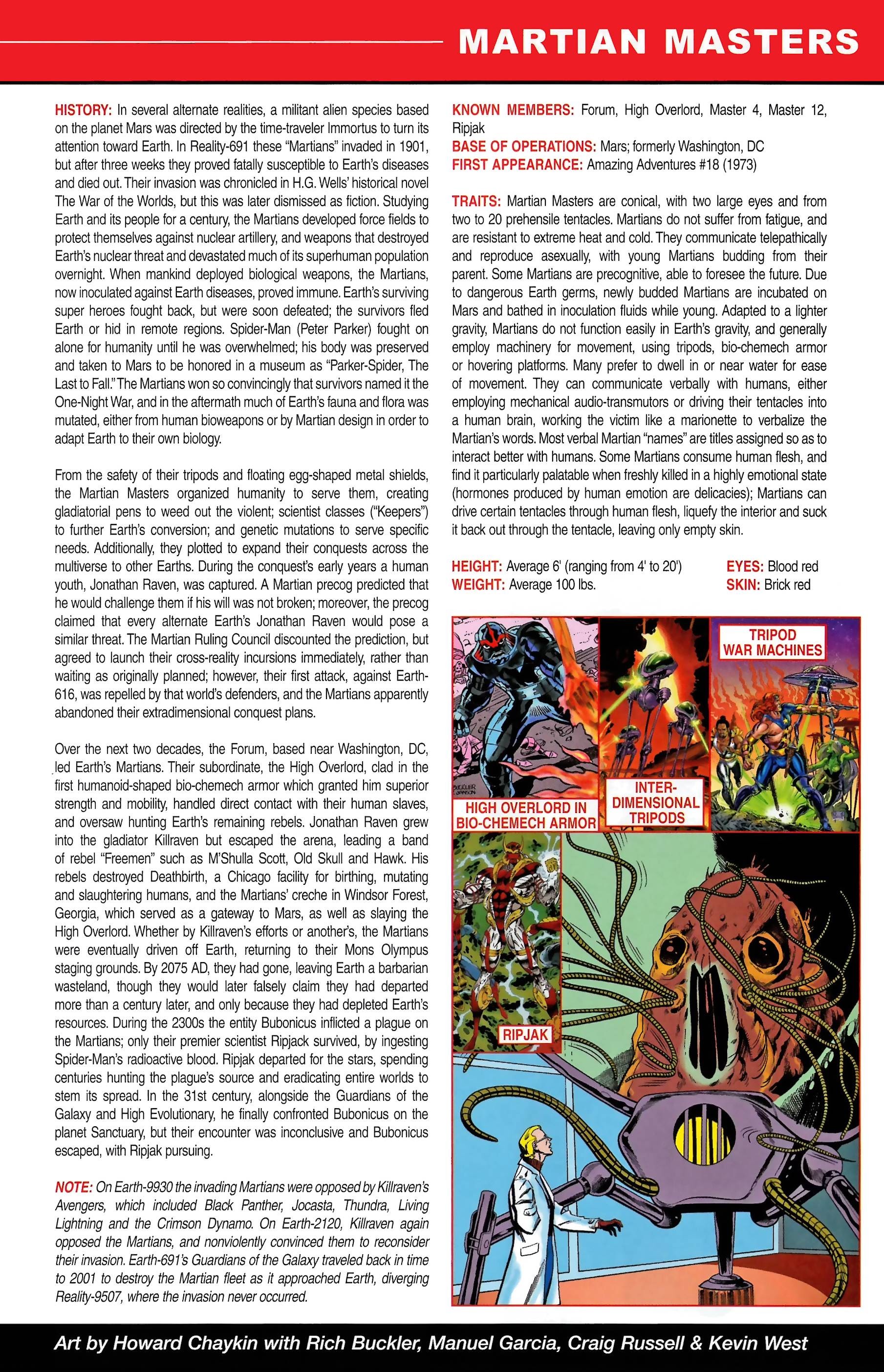 Read online Official Handbook of the Marvel Universe A to Z comic -  Issue # TPB 7 (Part 1) - 59