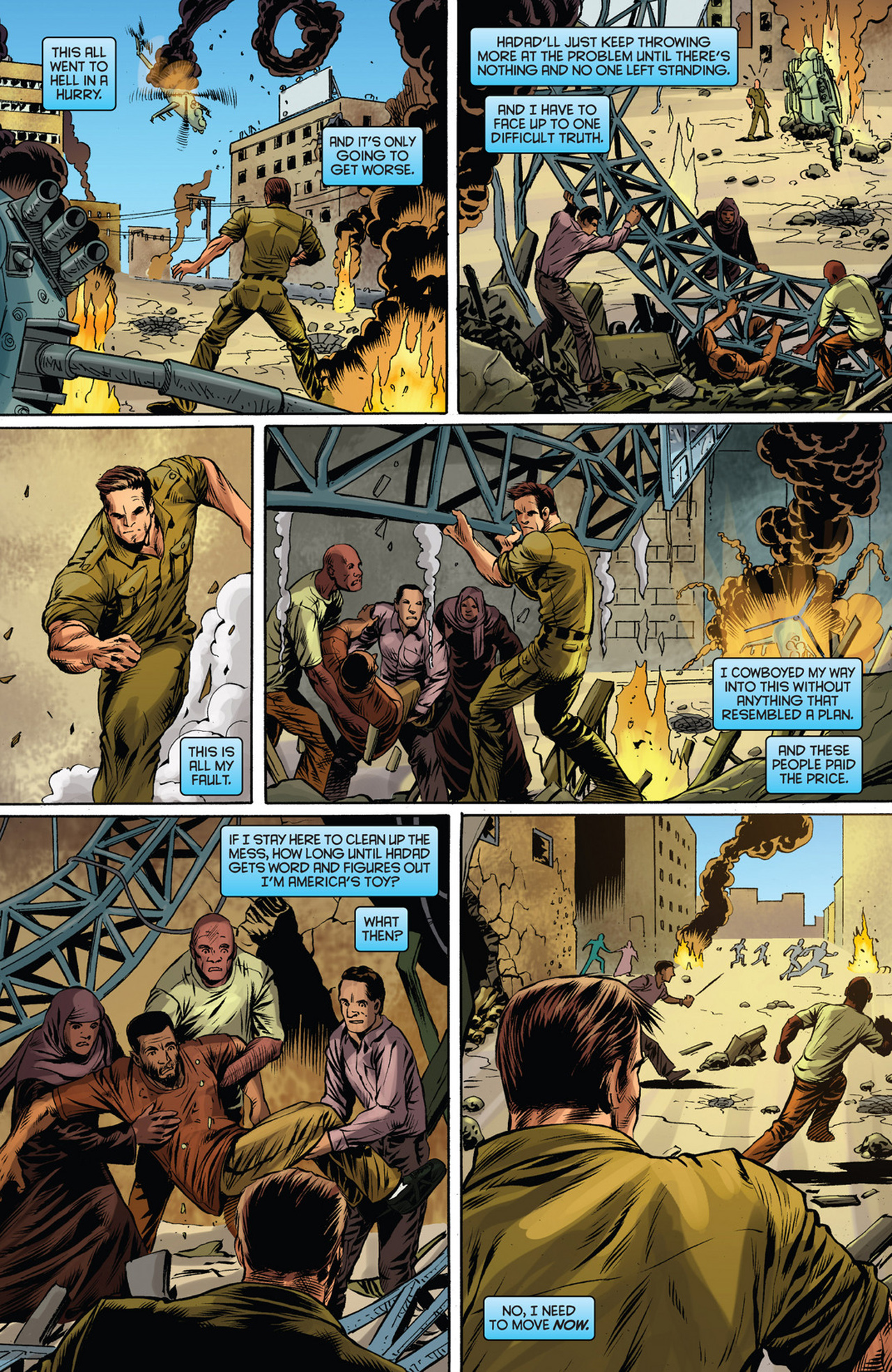 Read online Bionic Man comic -  Issue #17 - 21