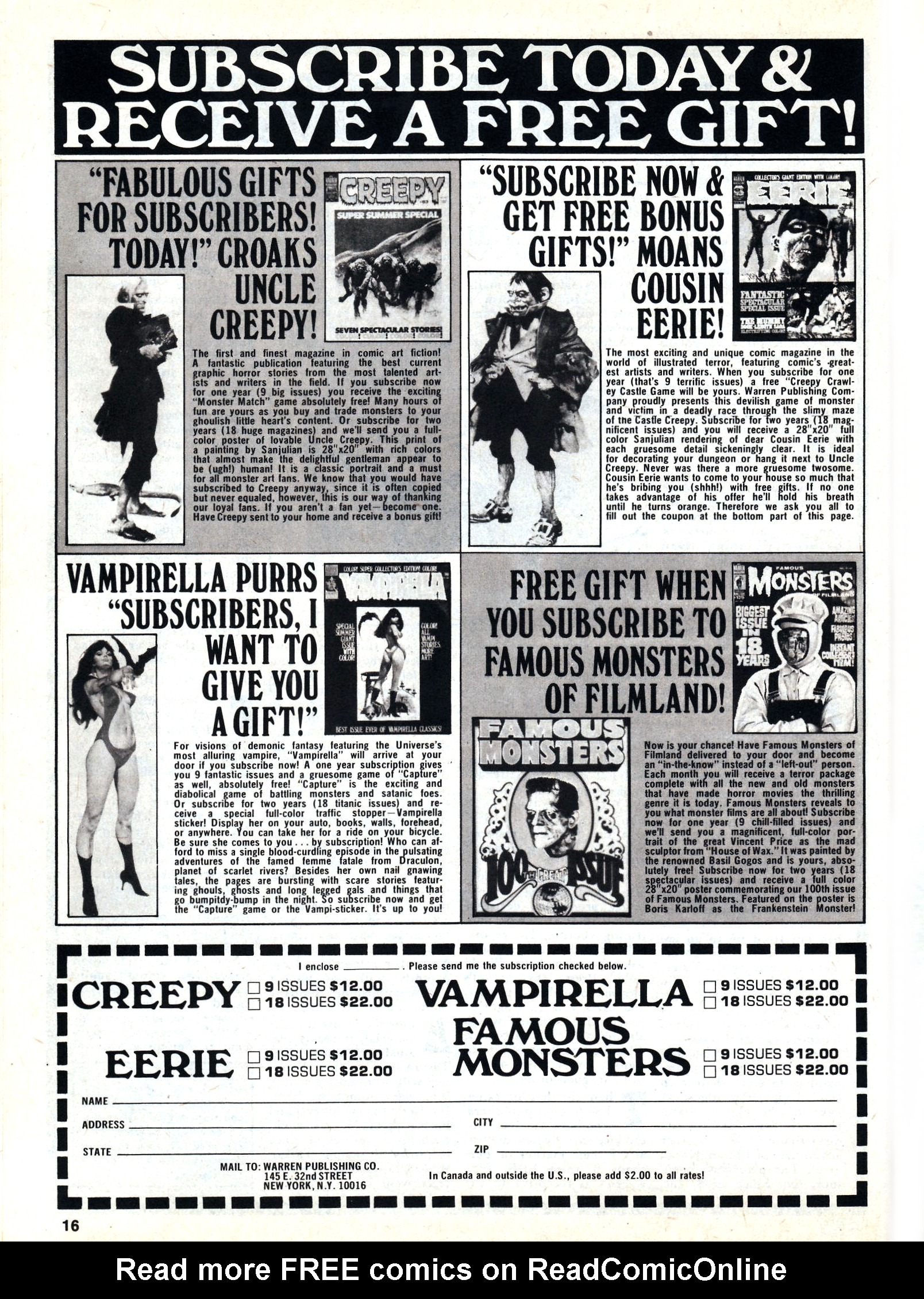Read online Vampirella (1969) comic -  Issue #56 - 16