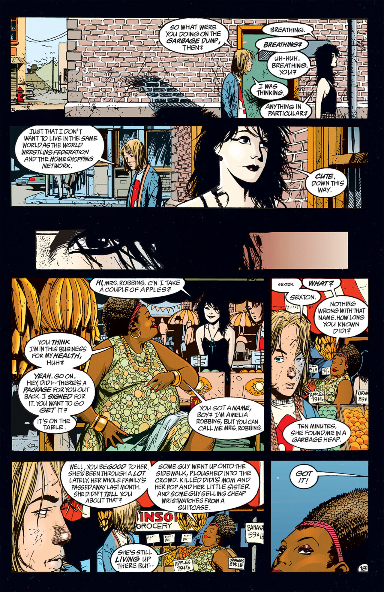 Read online Death: The High Cost of Living comic -  Issue #1 - 20