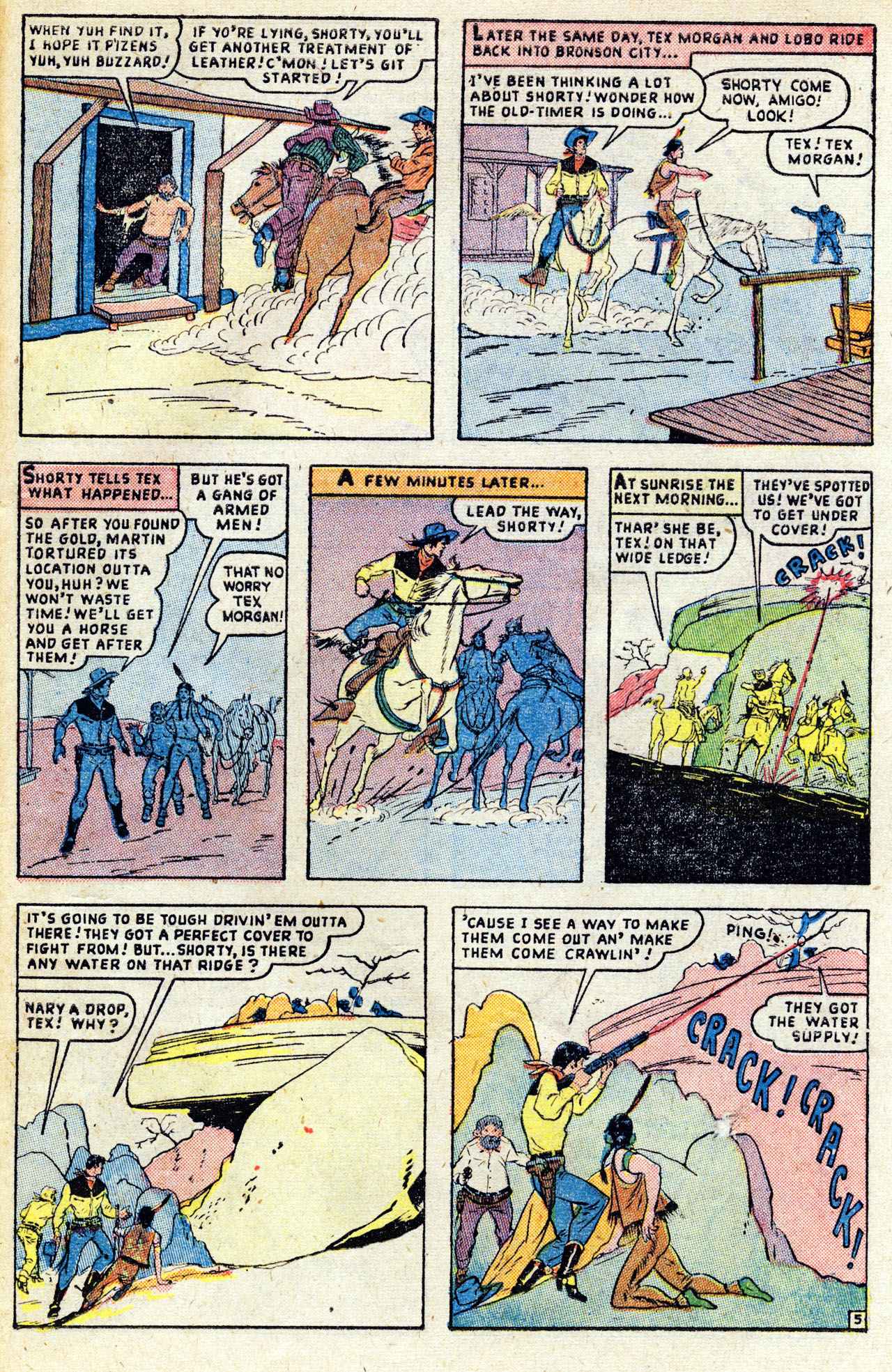 Read online Tex Morgan comic -  Issue #6 - 31