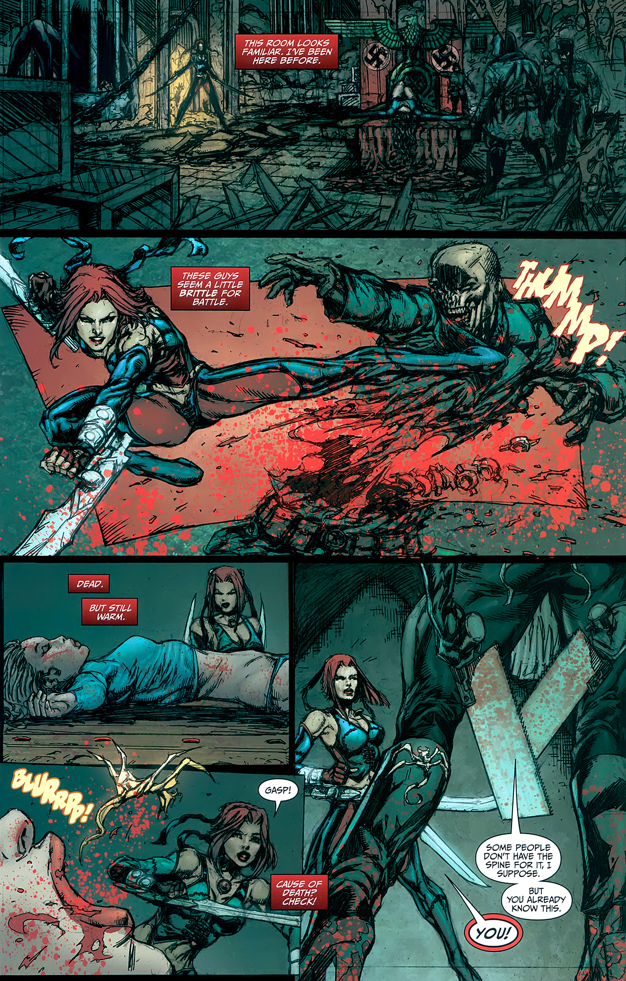 Read online BloodRayne: Revenge of the Butcheress comic -  Issue # Full - 10