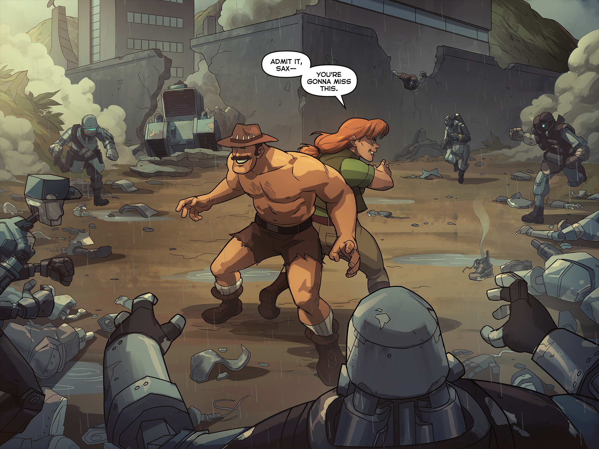 Read online Team Fortress 2 comic -  Issue #6 - 137