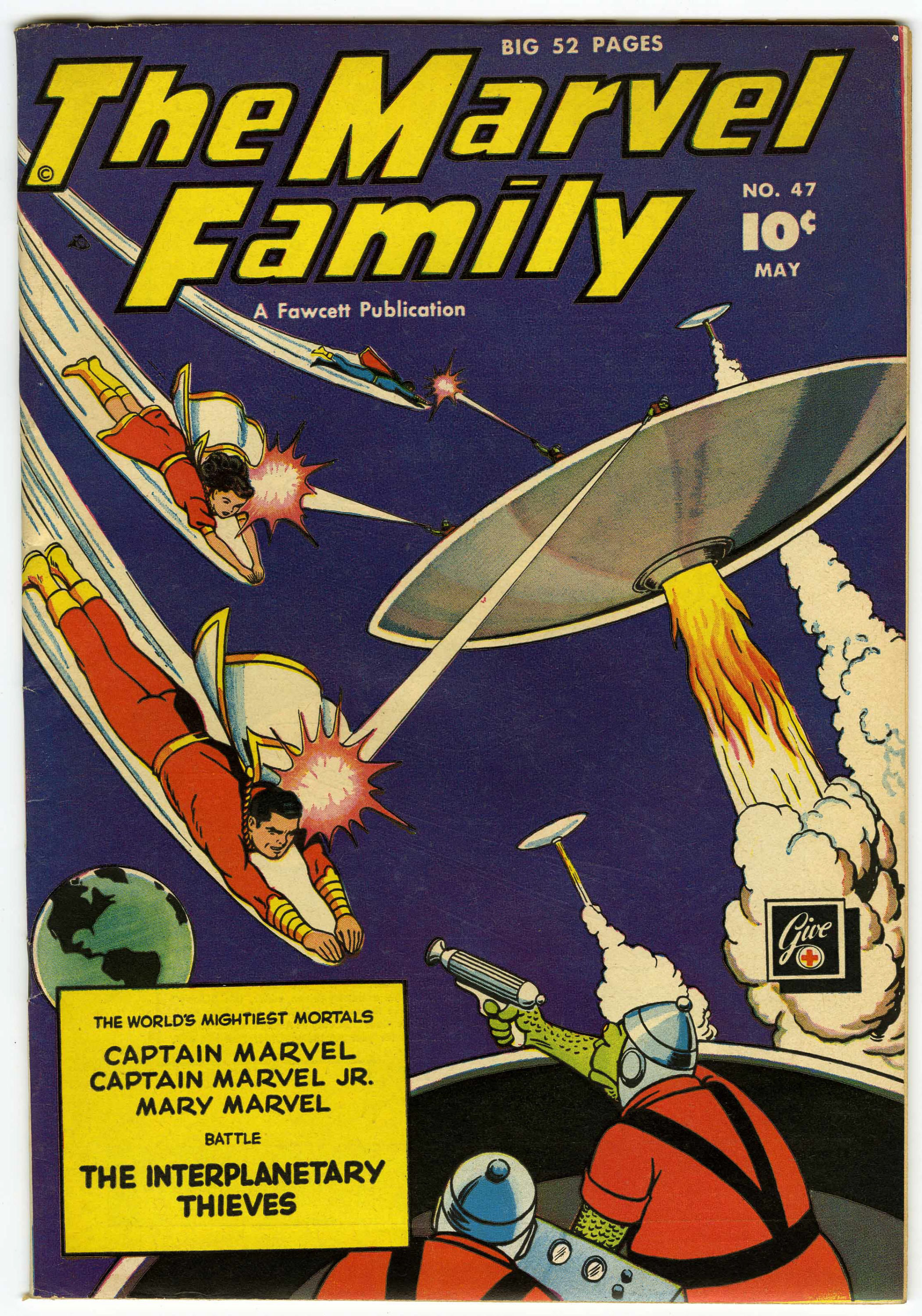 Read online The Marvel Family comic -  Issue #47 - 2