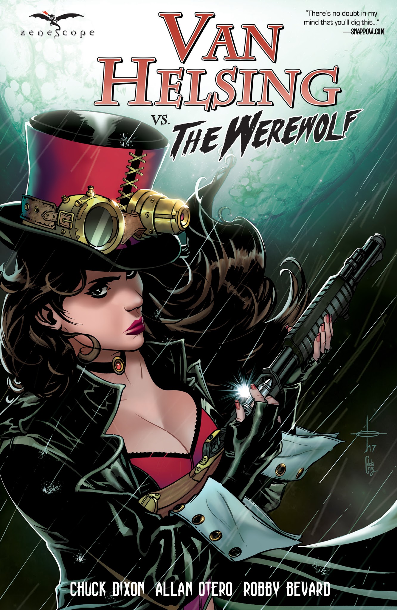 Read online Van Helsing vs. Werewolf comic -  Issue # _TPB 1 - 1