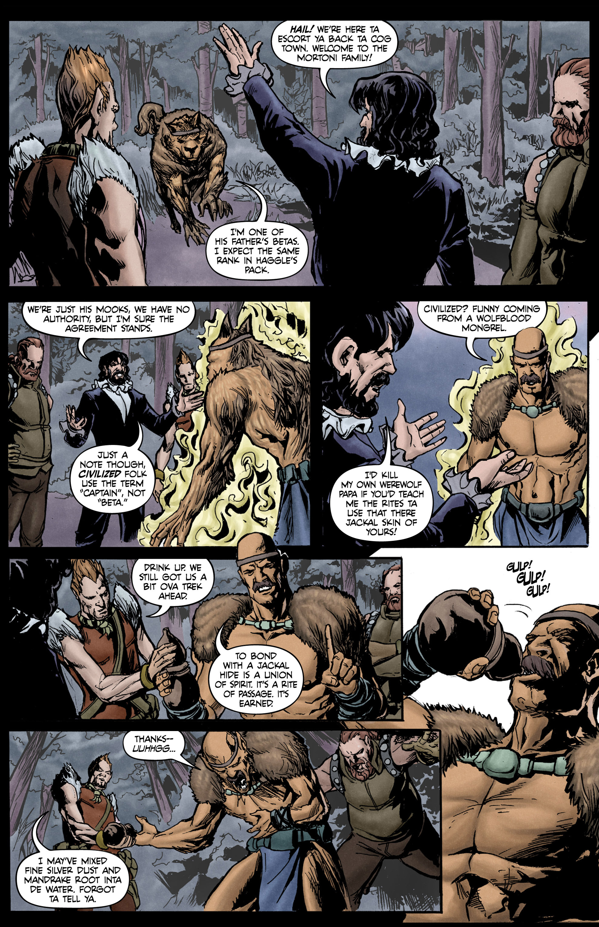 Read online Raven Nevermore comic -  Issue #5 - 16