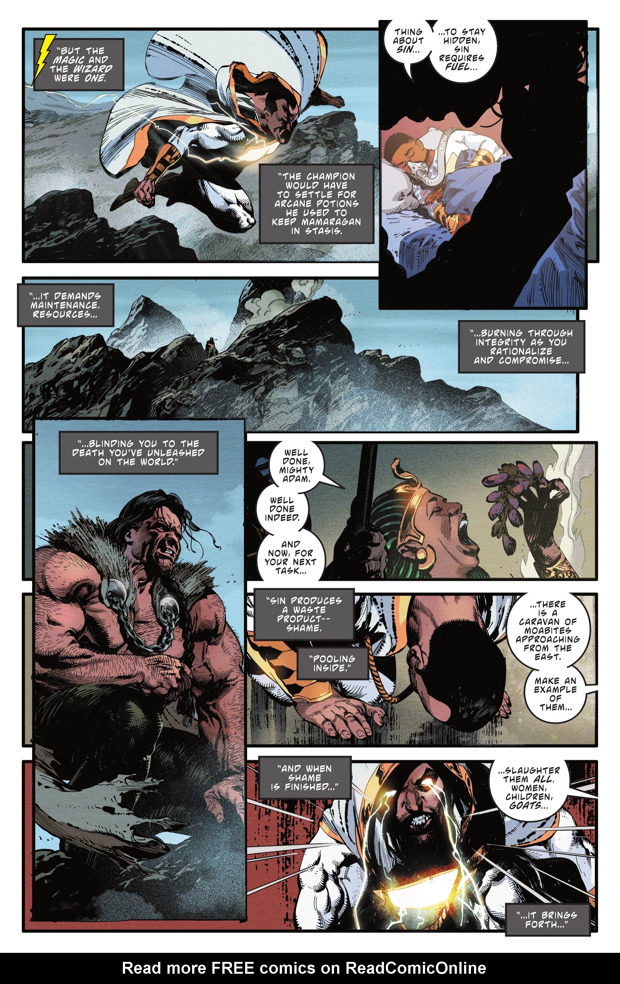 Read online Black Adam comic -  Issue #8 - 18