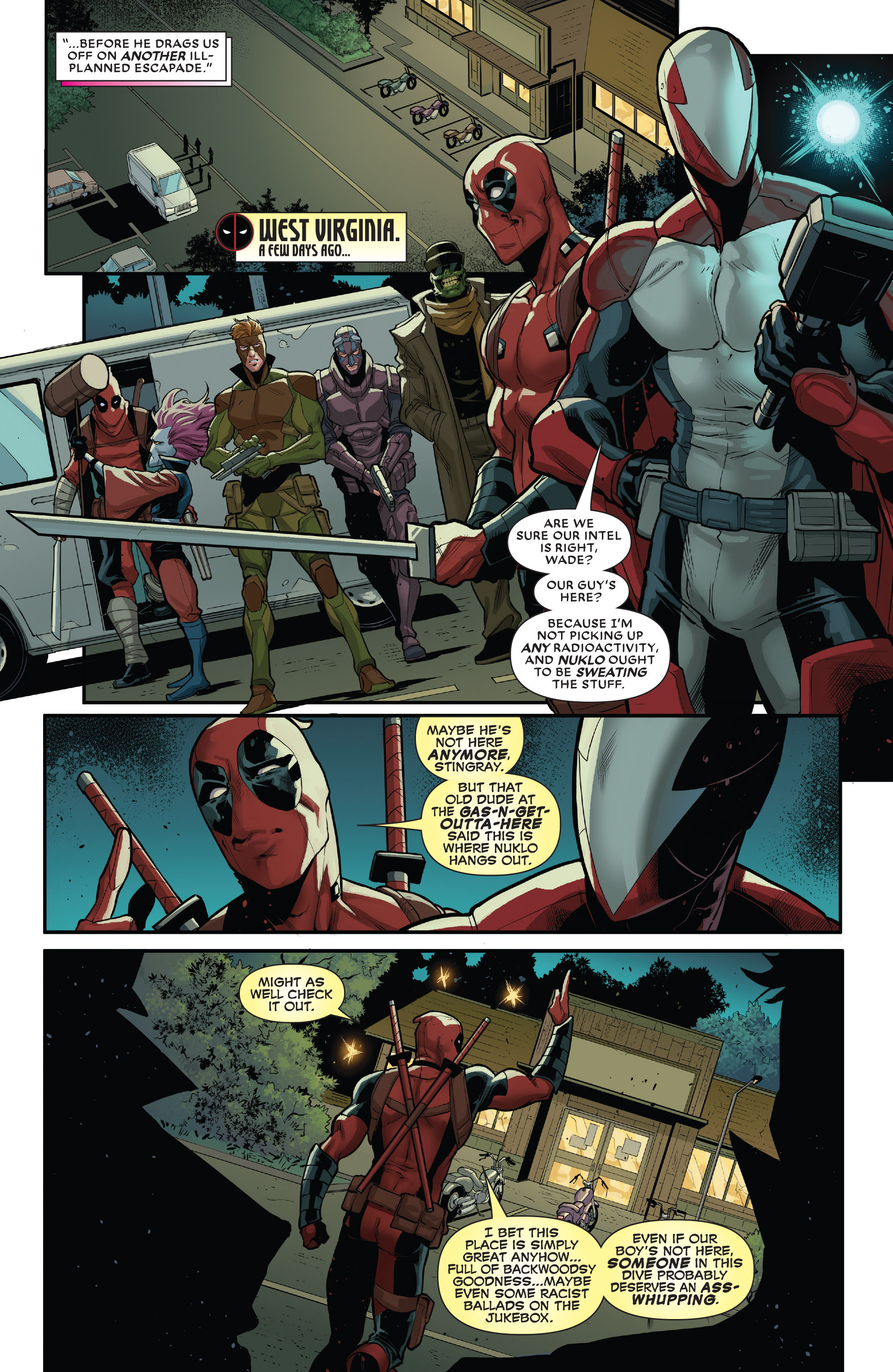 Read online Deadpool & the Mercs For Money [II] comic -  Issue #3 - 5