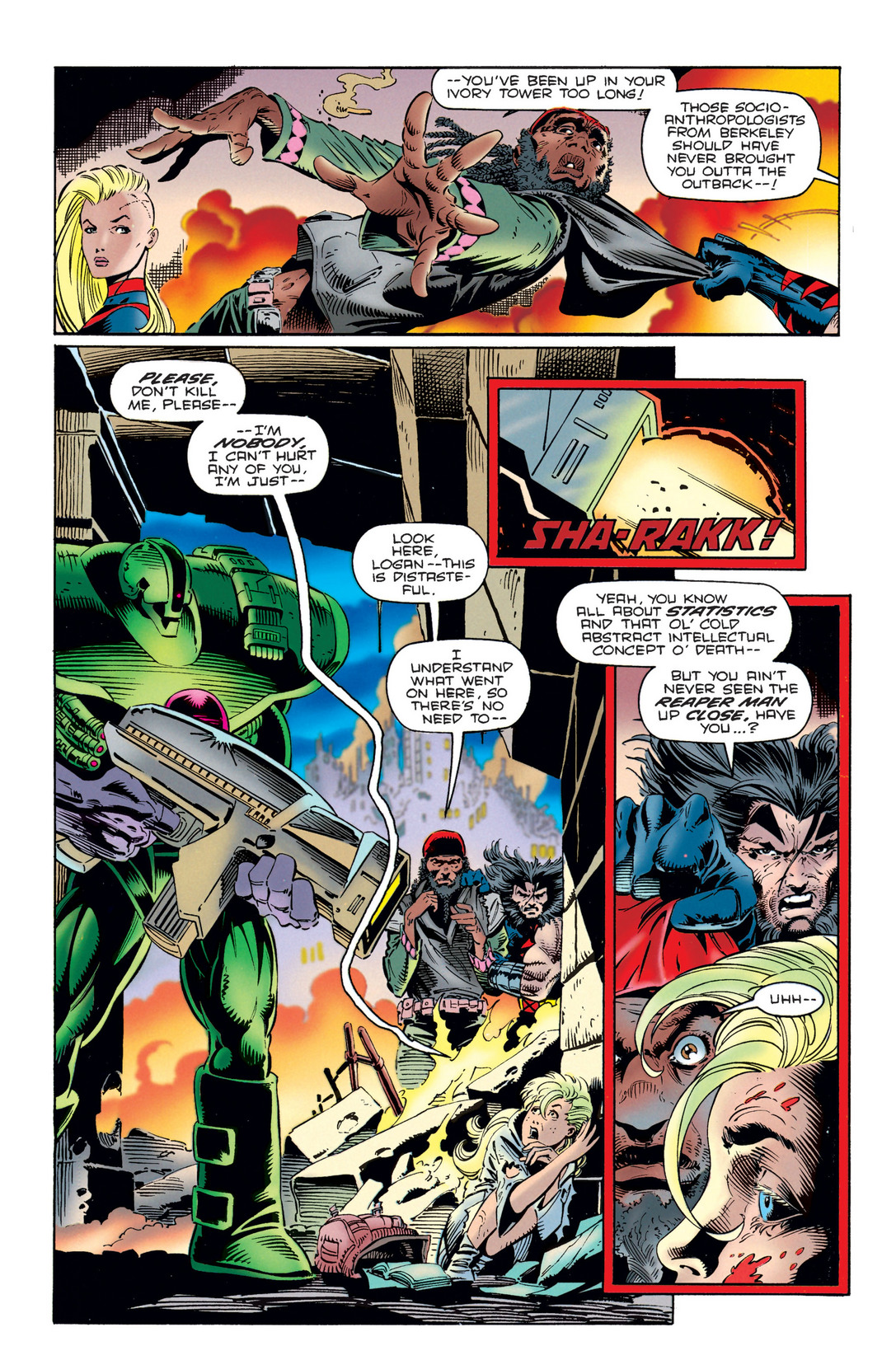 Read online X-Men: The Complete Age of Apocalypse Epic comic -  Issue # TPB 4 - 137