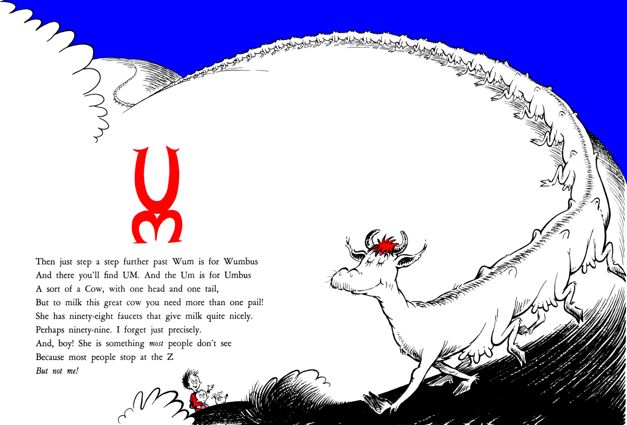 Read online On Beyond Zebra! comic -  Issue # Full - 12
