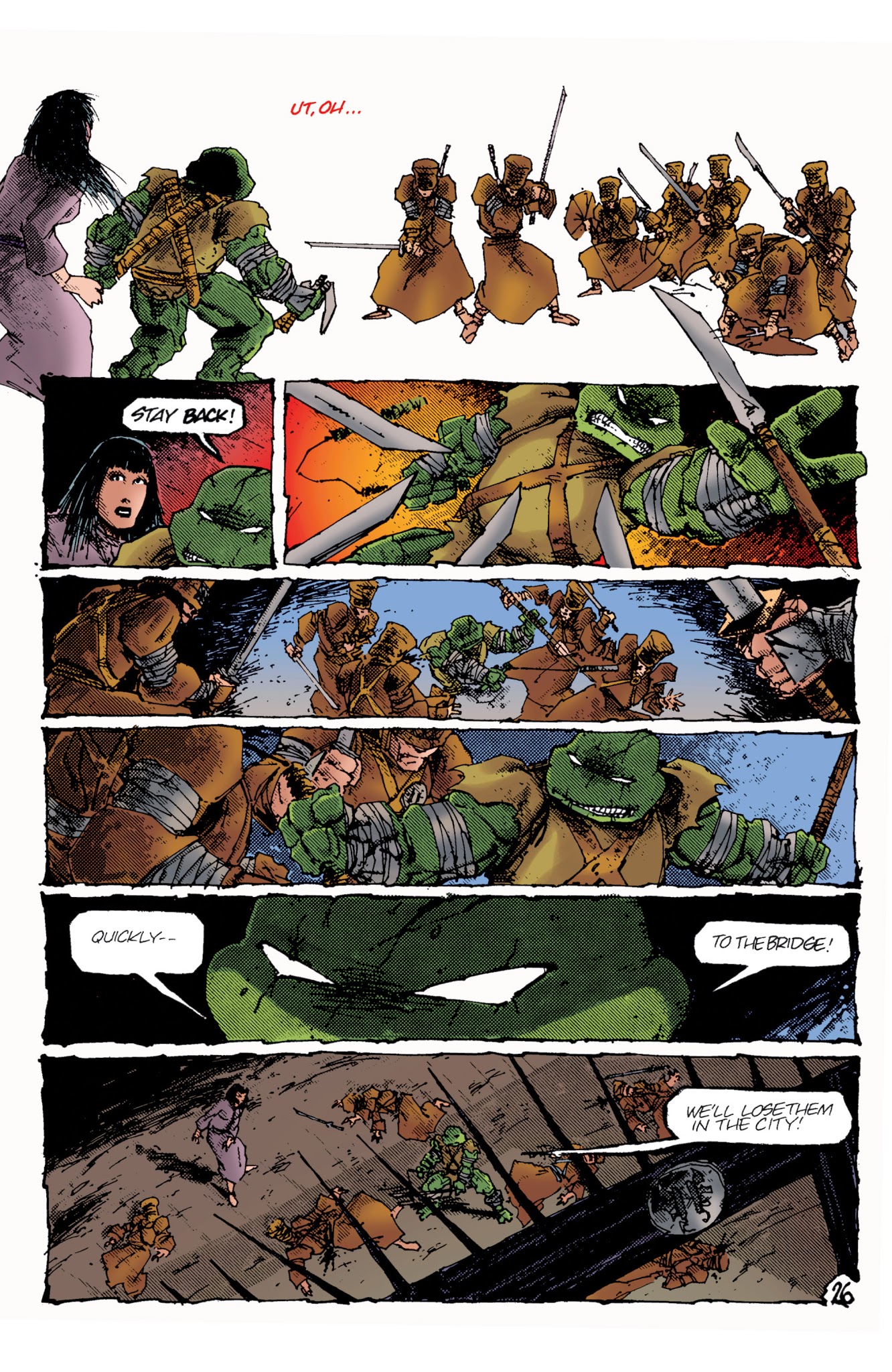 Read online Teenage Mutant Ninja Turtles Color Classics (2013) comic -  Issue #4 - 27
