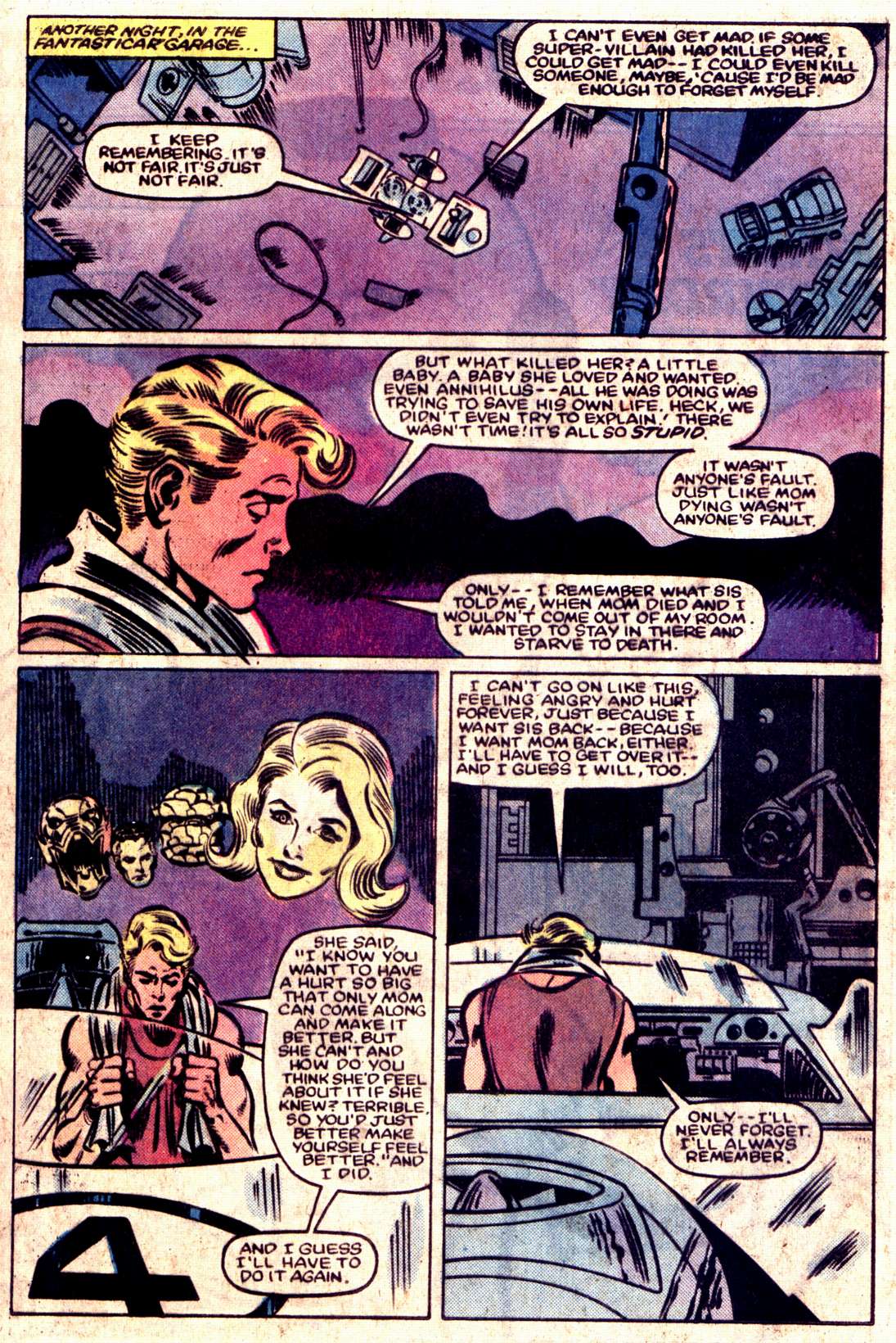 Read online What If? (1977) comic -  Issue #42 - The Invisible Girl had died - 21