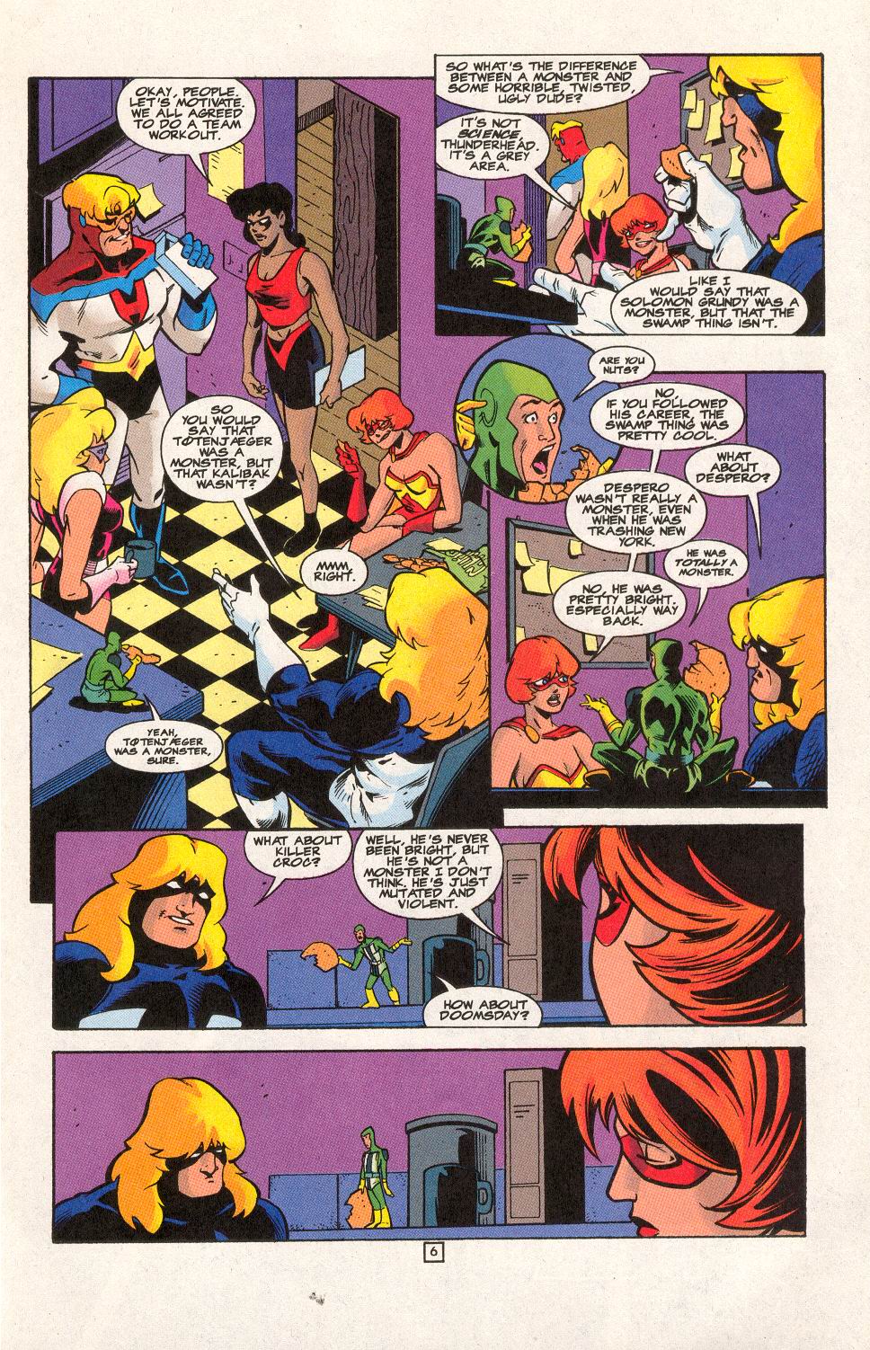 Read online Young Heroes in Love comic -  Issue #8 - 8