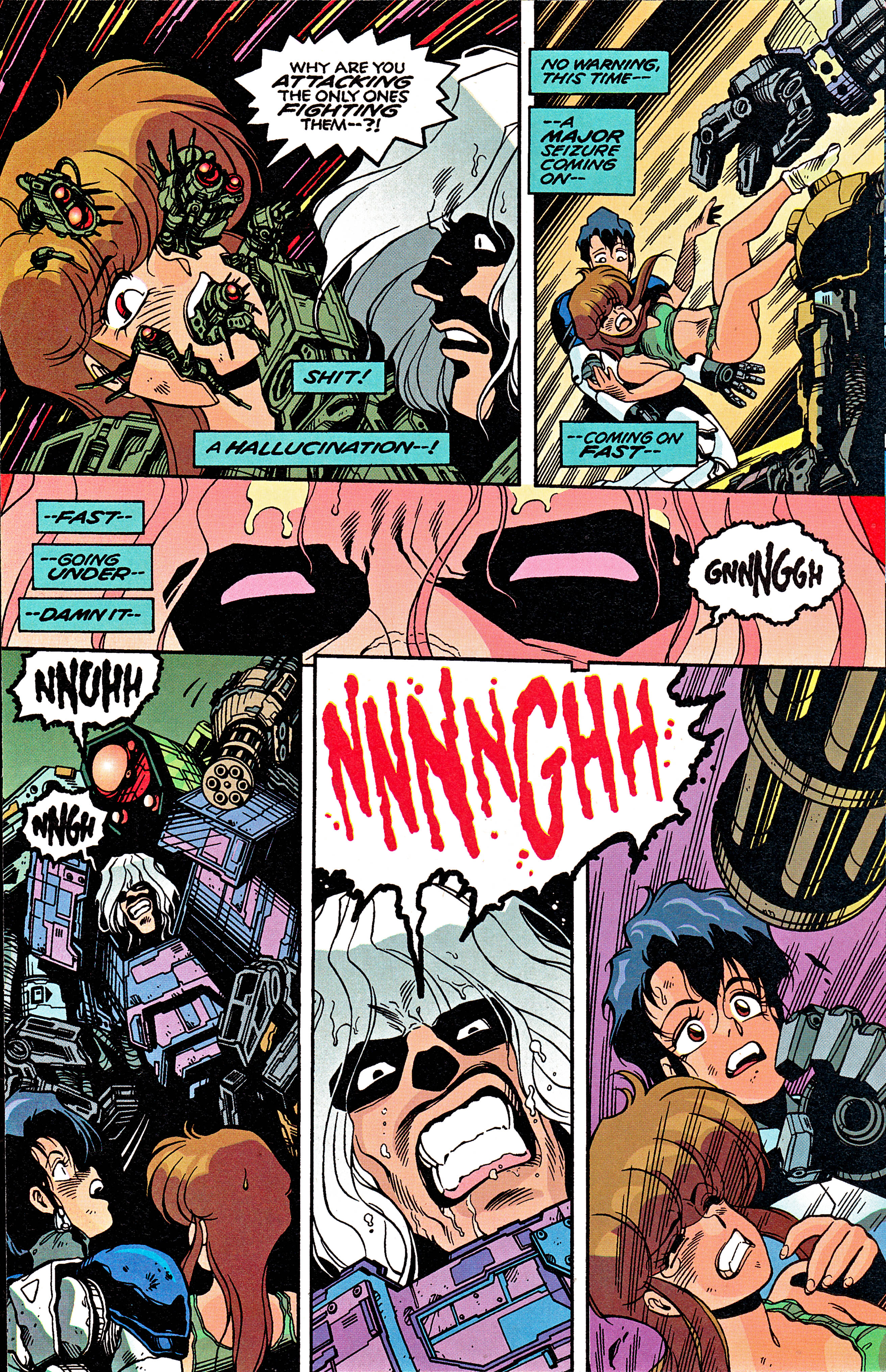 Read online Bubblegum Crisis: Grand Mal comic -  Issue #4 - 23