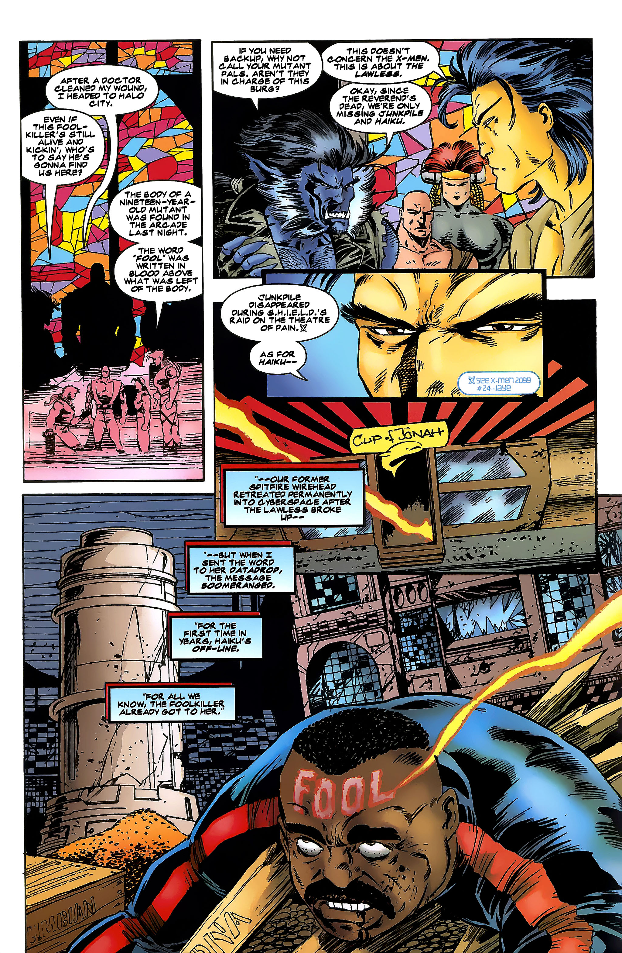 Read online X-Men 2099 comic -  Issue #32 - 12