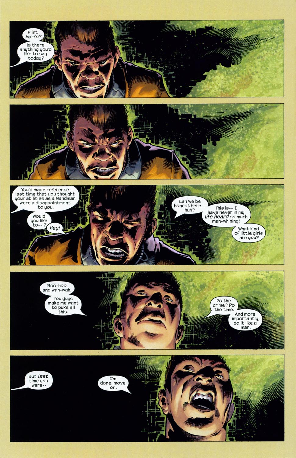 Read online Ultimate Six comic -  Issue #1 - 11