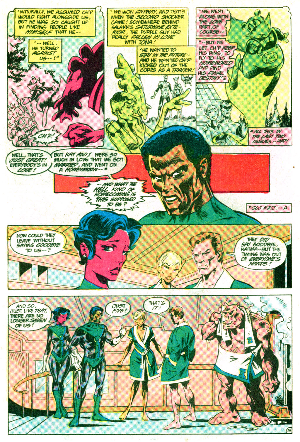 Green Lantern (1960) Issue #216 #219 - English 4