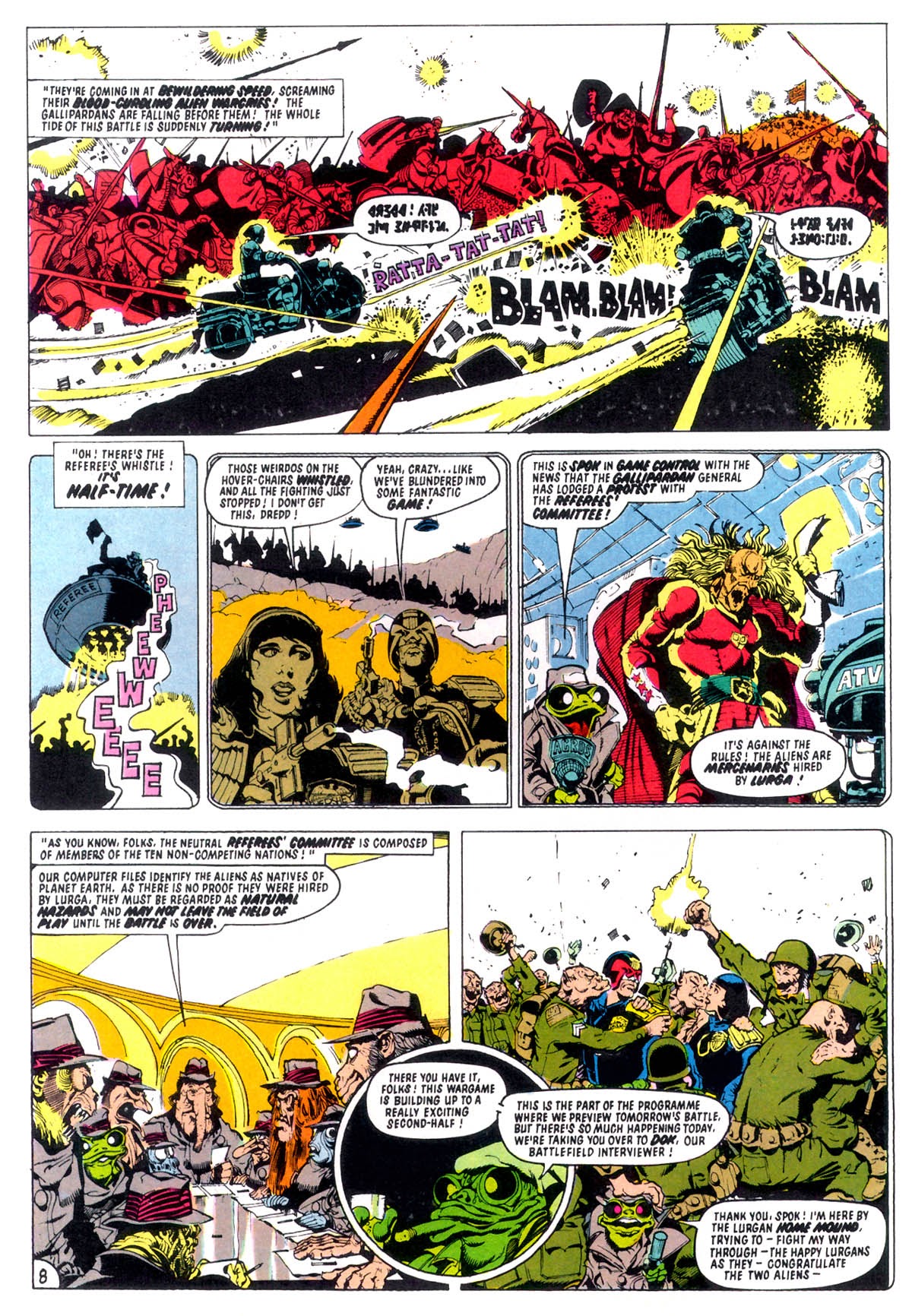 Read online Judge Dredd: The Judge Child Quest comic -  Issue #3 - 11