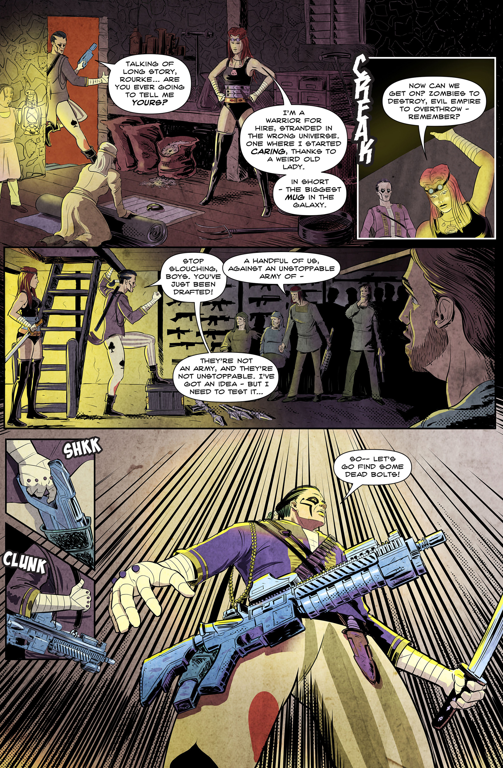 Read online 100% Biodegradable comic -  Issue #13 - 18