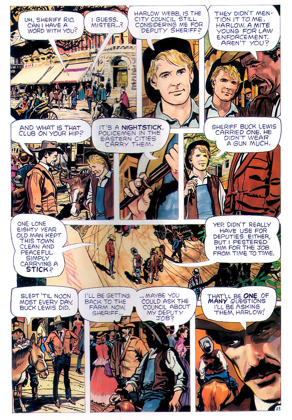 Read online Marvel Graphic Novel comic -  Issue #60 - Rio Rides Again - 35