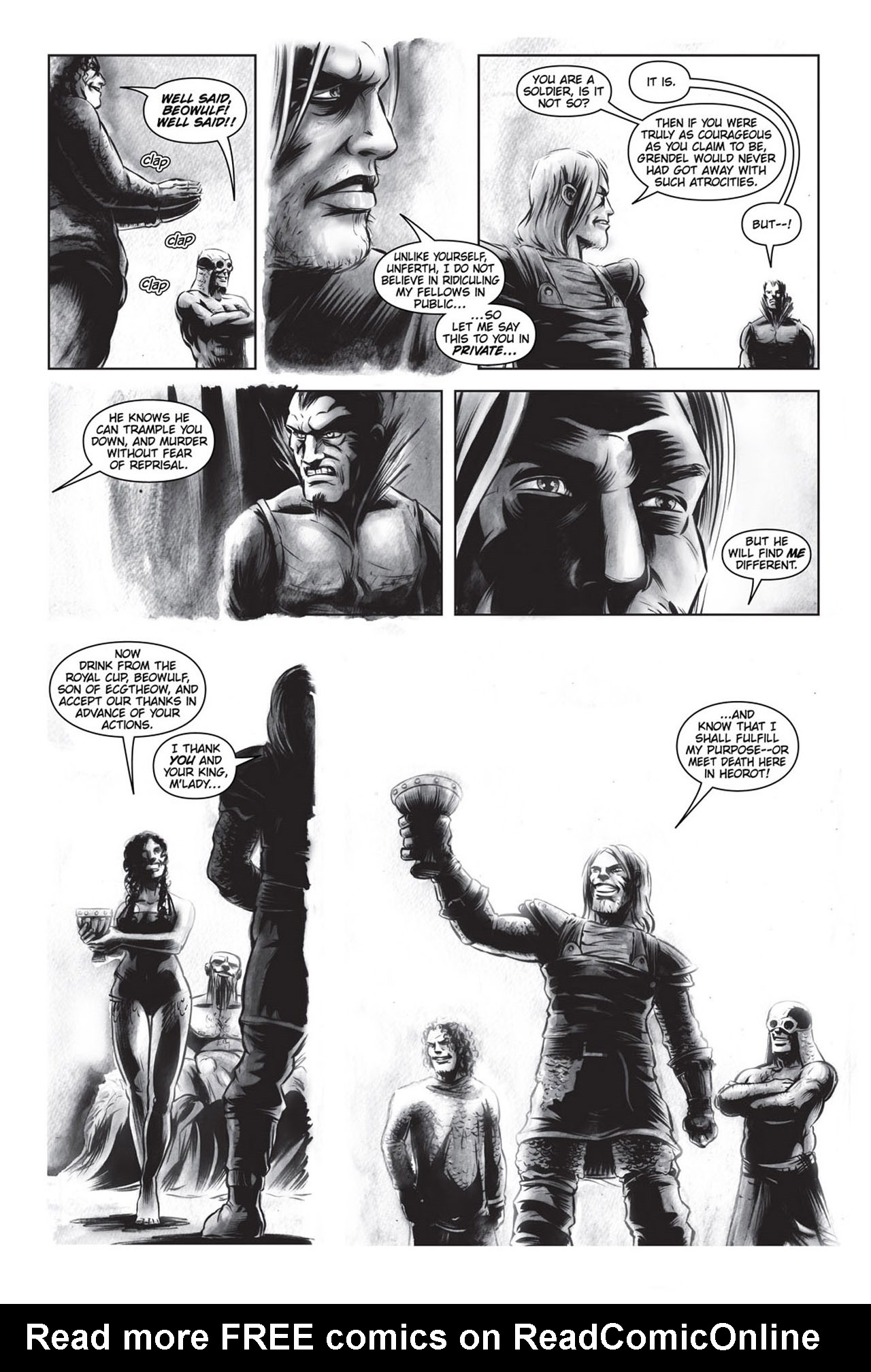 Read online Beowulf: The Graphic Novel comic -  Issue # Full - 26