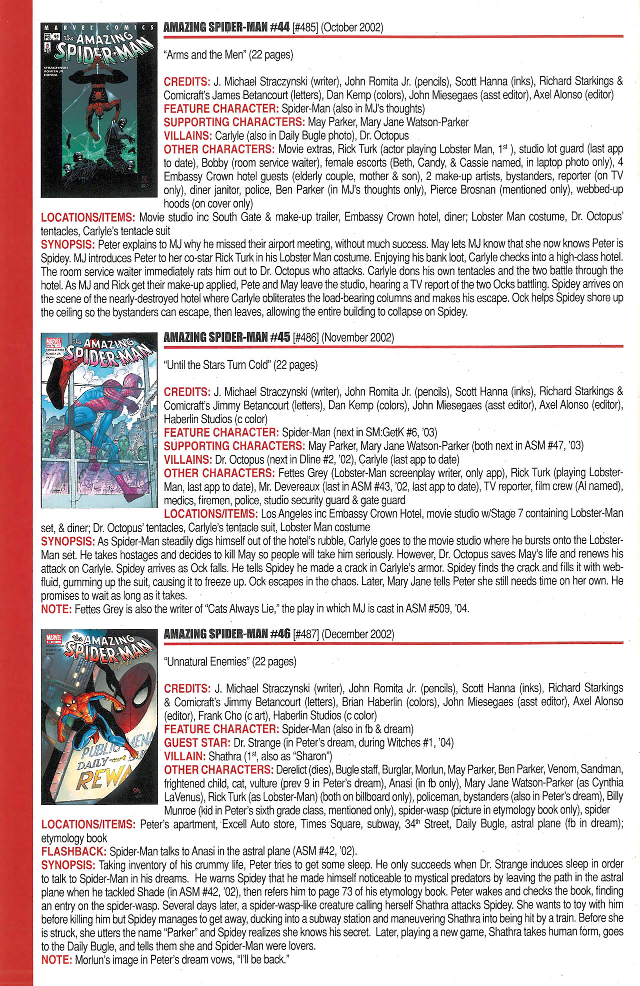 Read online Official Index to the Marvel Universe comic -  Issue #12 - 6
