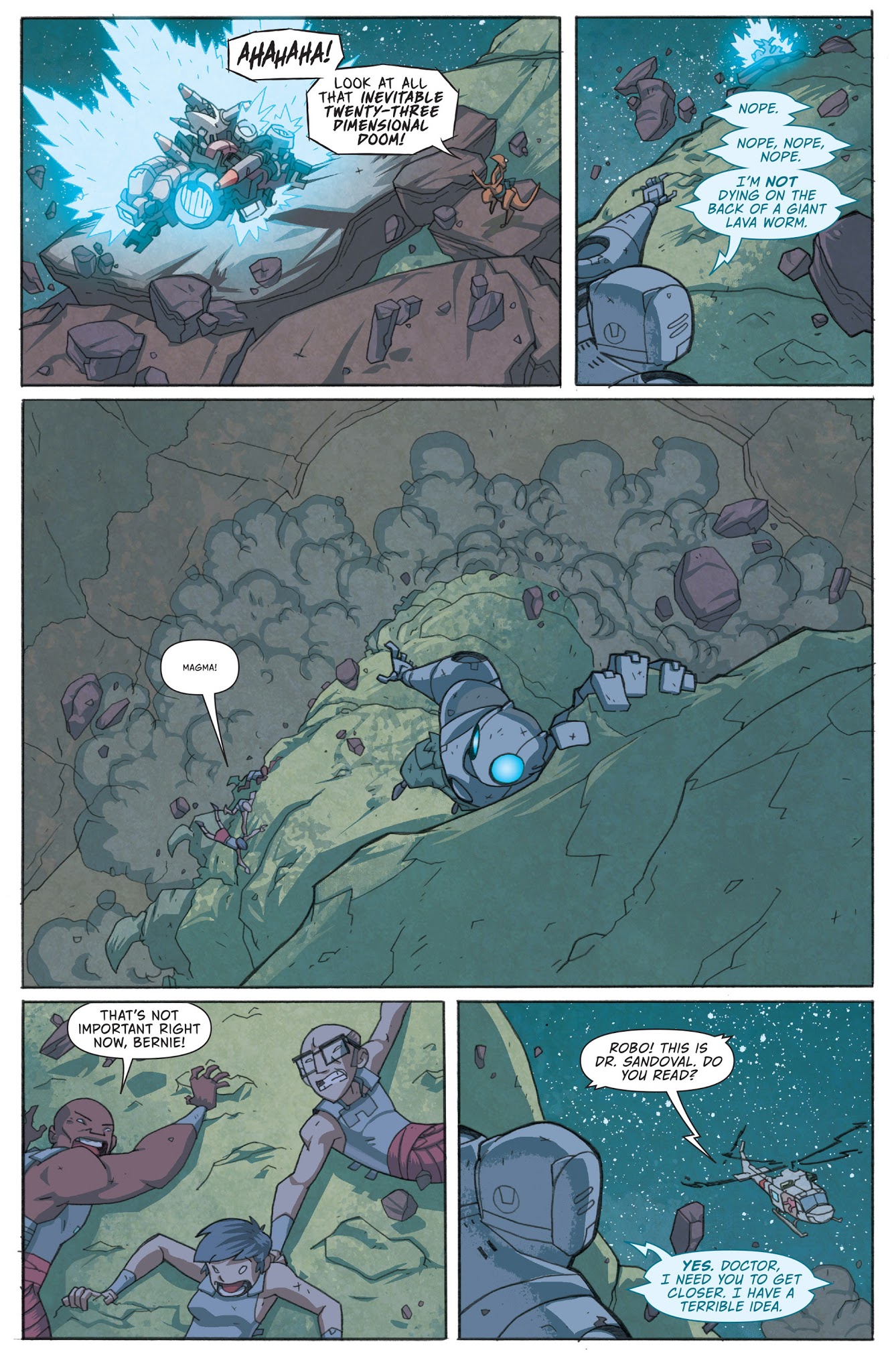 Read online Atomic Robo and the Savage Sword of Dr. Dinosaur comic -  Issue #5 - 17