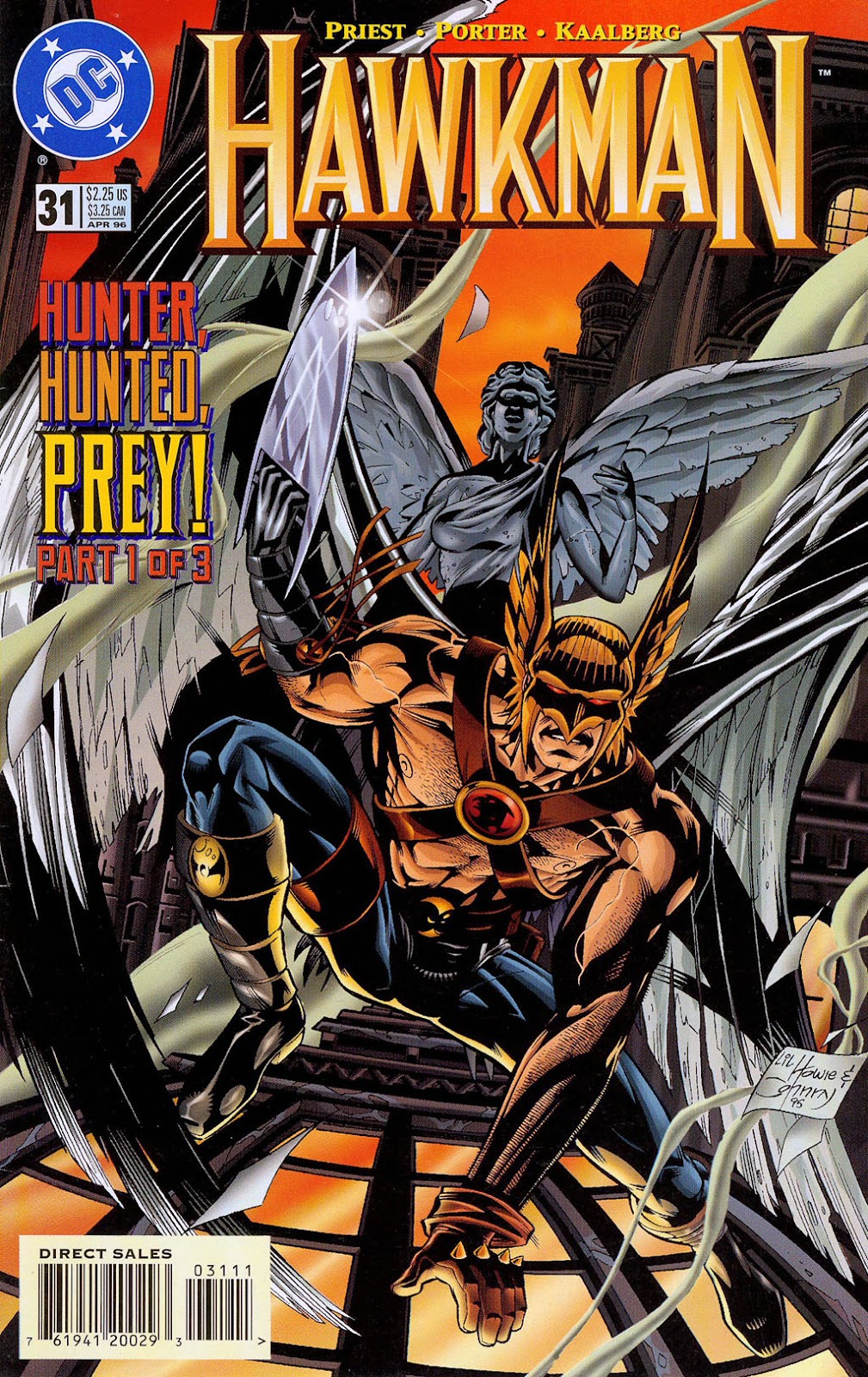 Hawkman (1993) issue 31 - Page 1