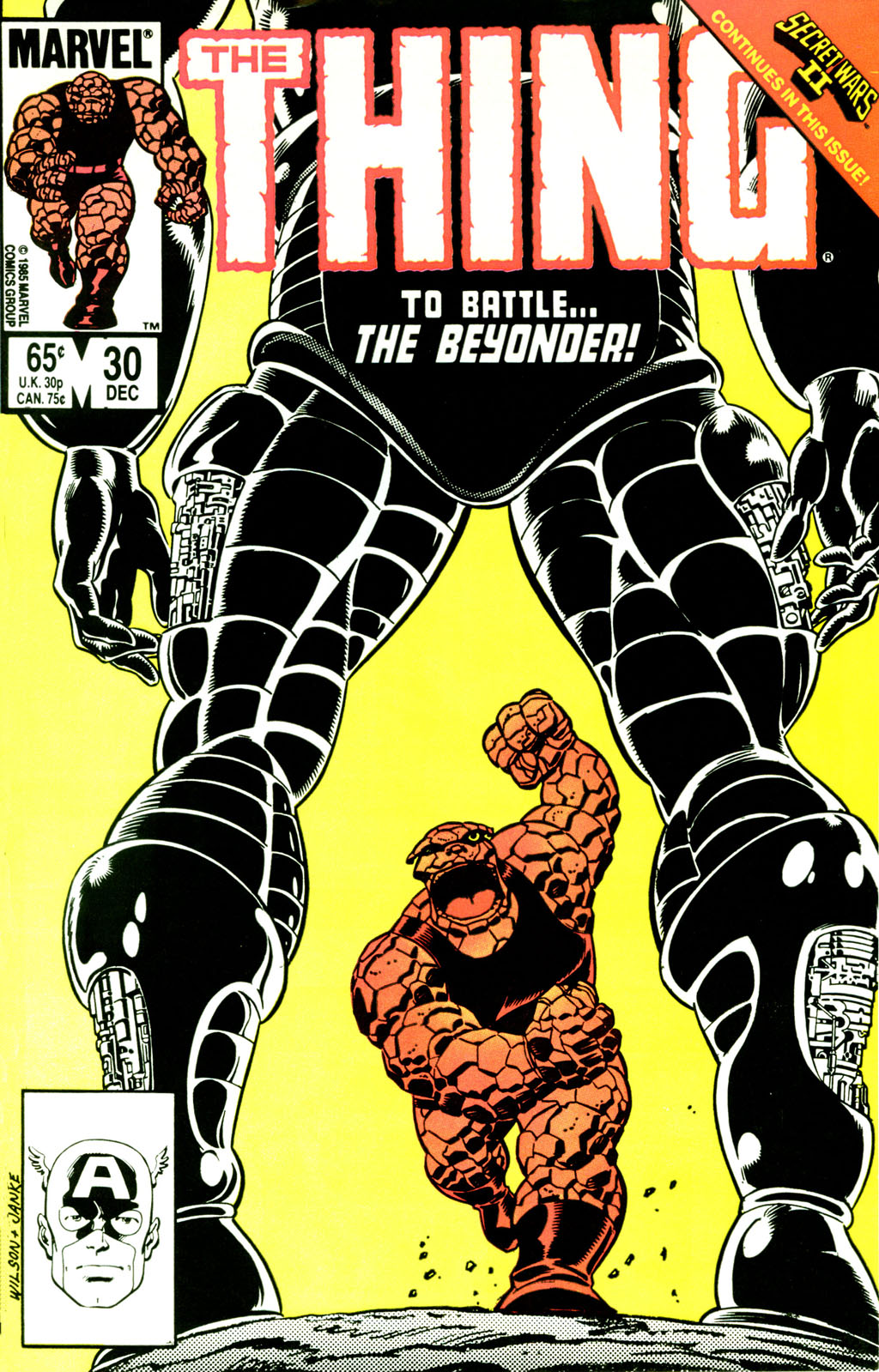 Read online The Thing comic -  Issue #30 - 1