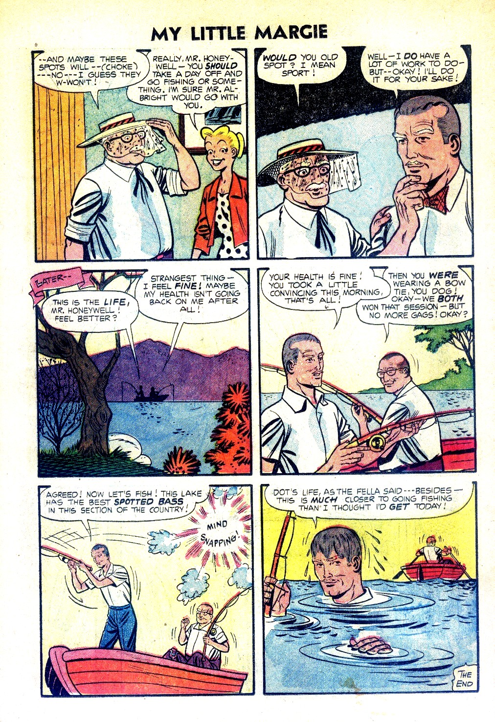 Read online My Little Margie (1954) comic -  Issue #5 - 22