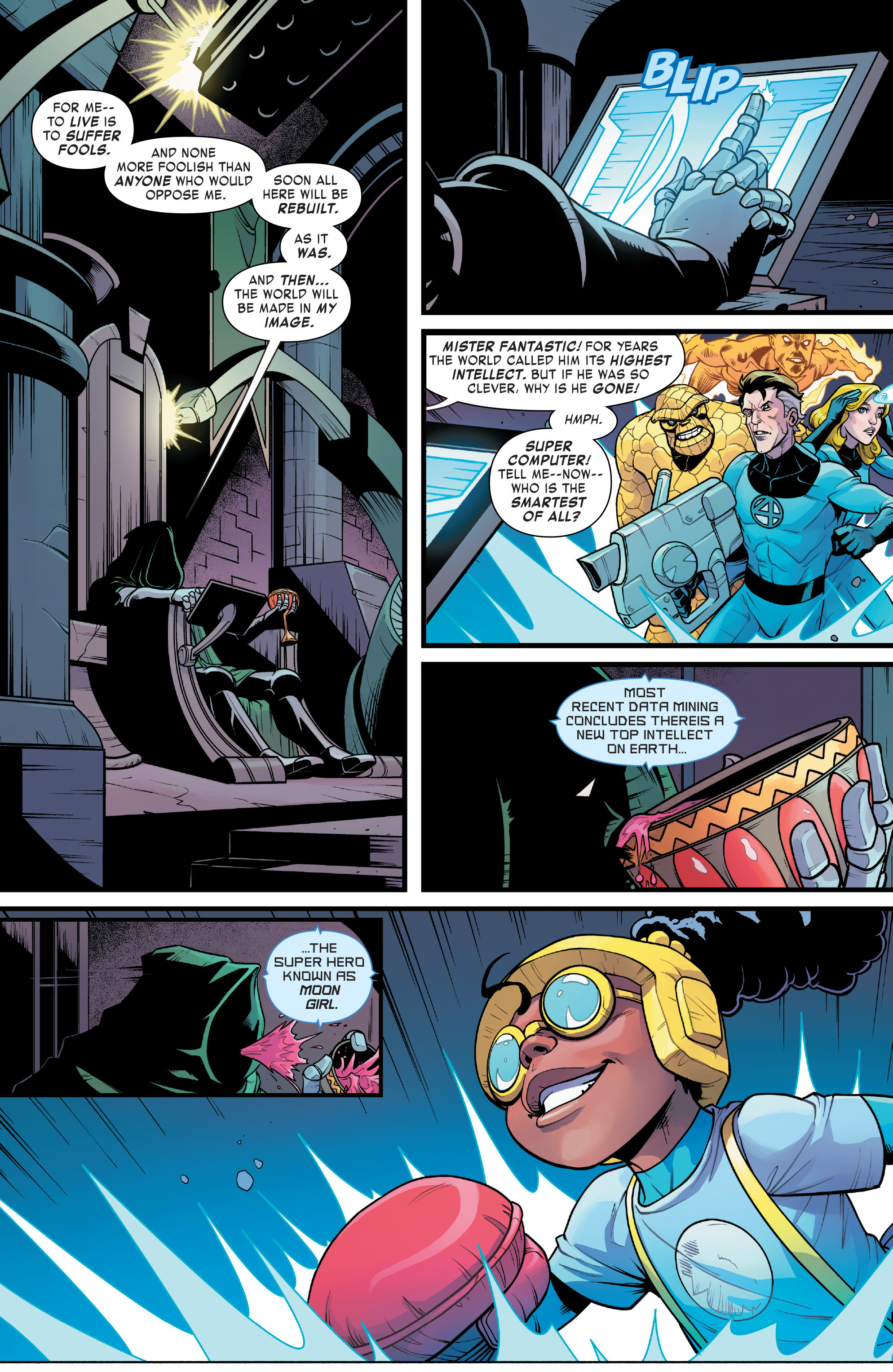 Read online Moon Girl And Devil Dinosaur comic -  Issue #14 - 9