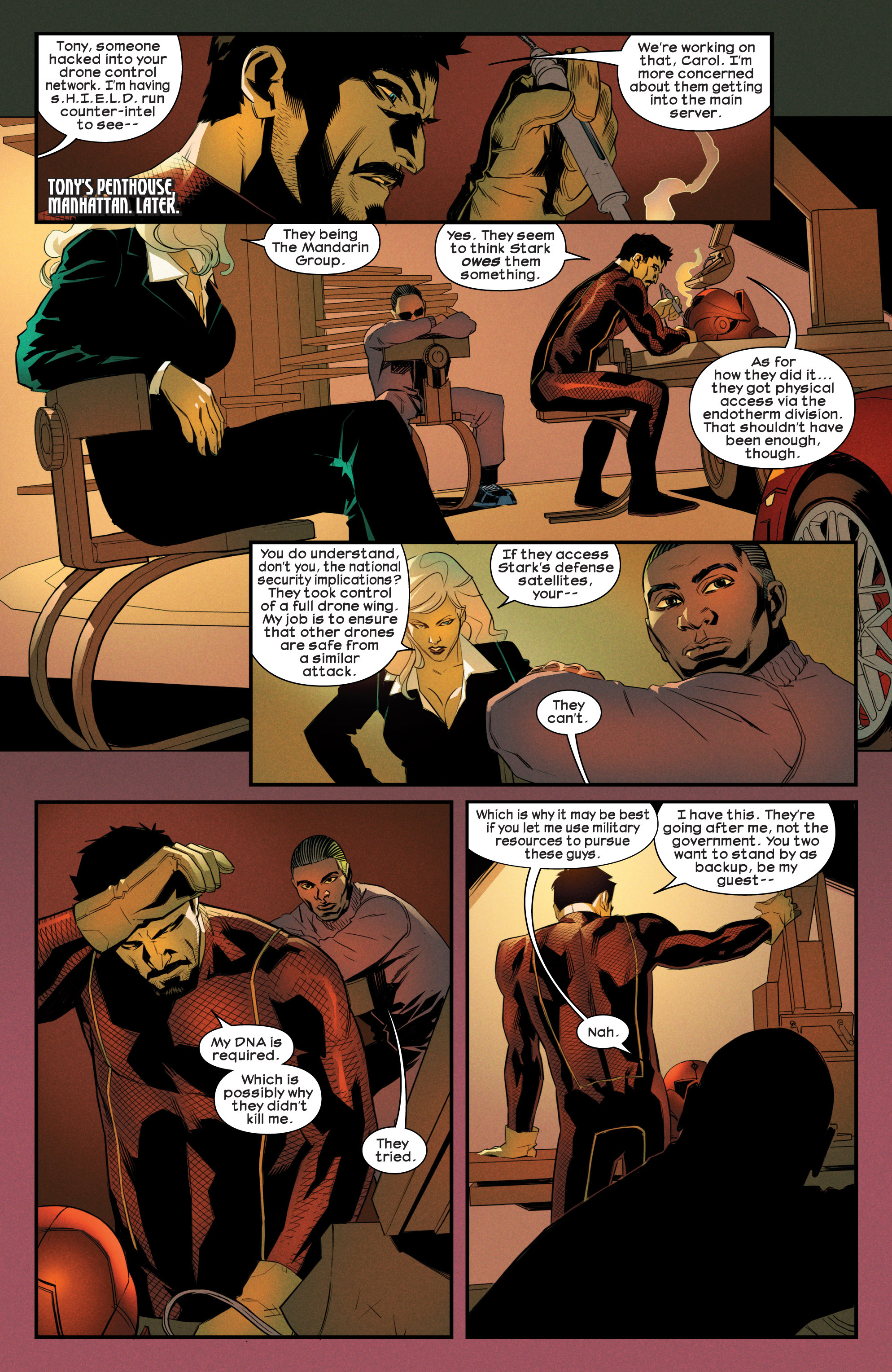 Read online Ultimate Comics Iron Man comic -  Issue #3 - 8