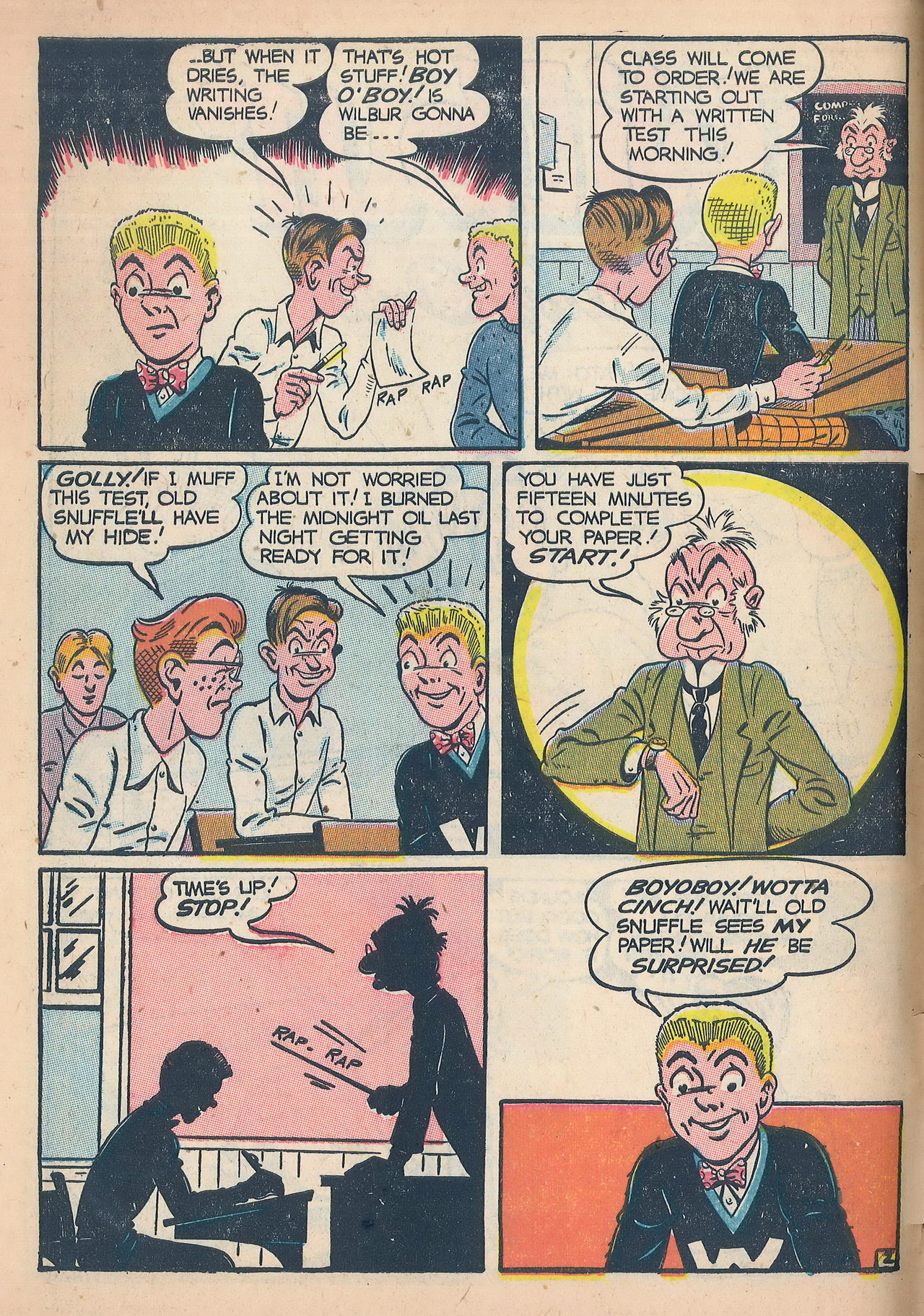 Read online Wilbur Comics comic -  Issue #12 - 12