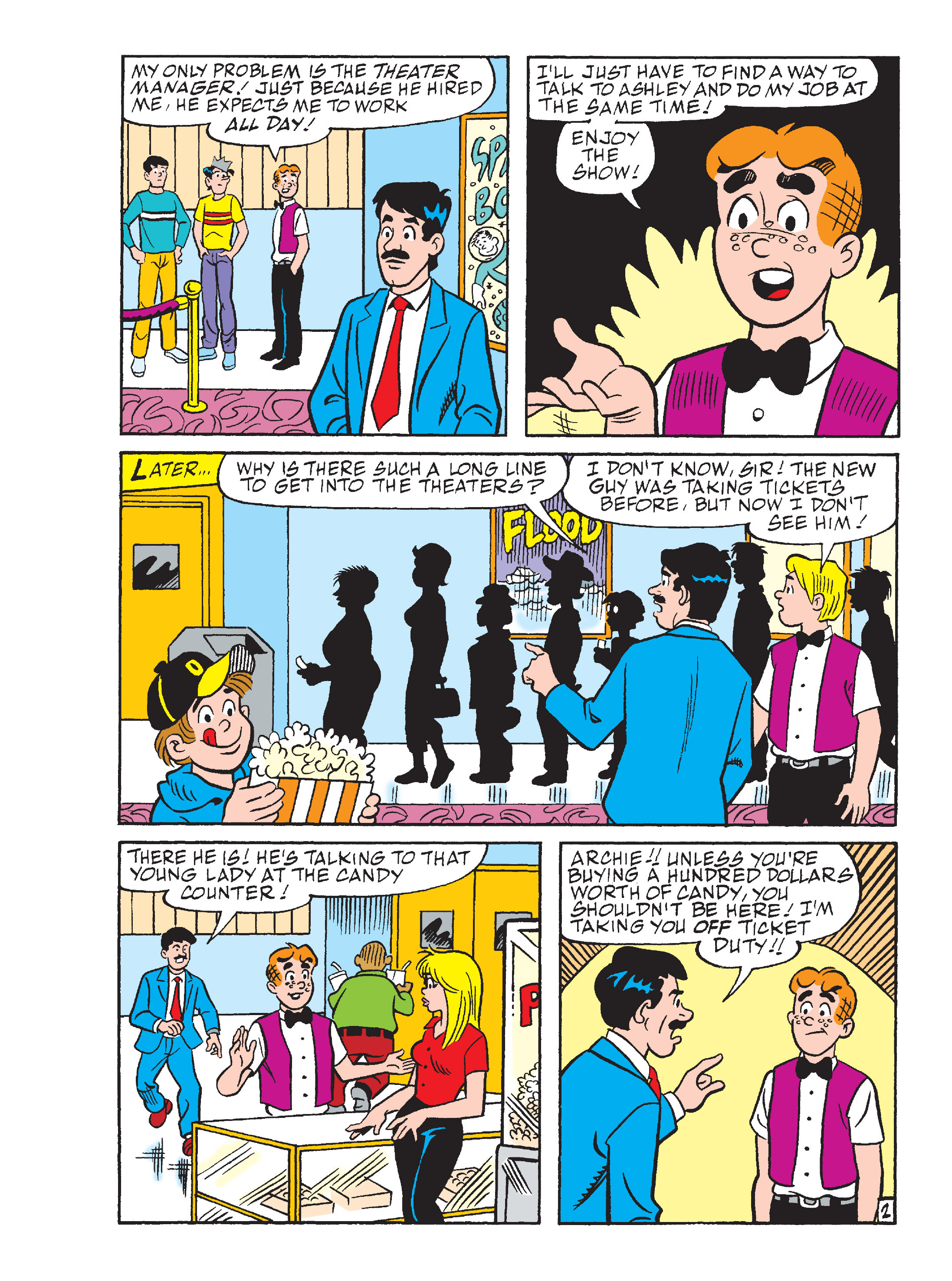 Read online Archie's Funhouse Double Digest comic -  Issue #15 - 261