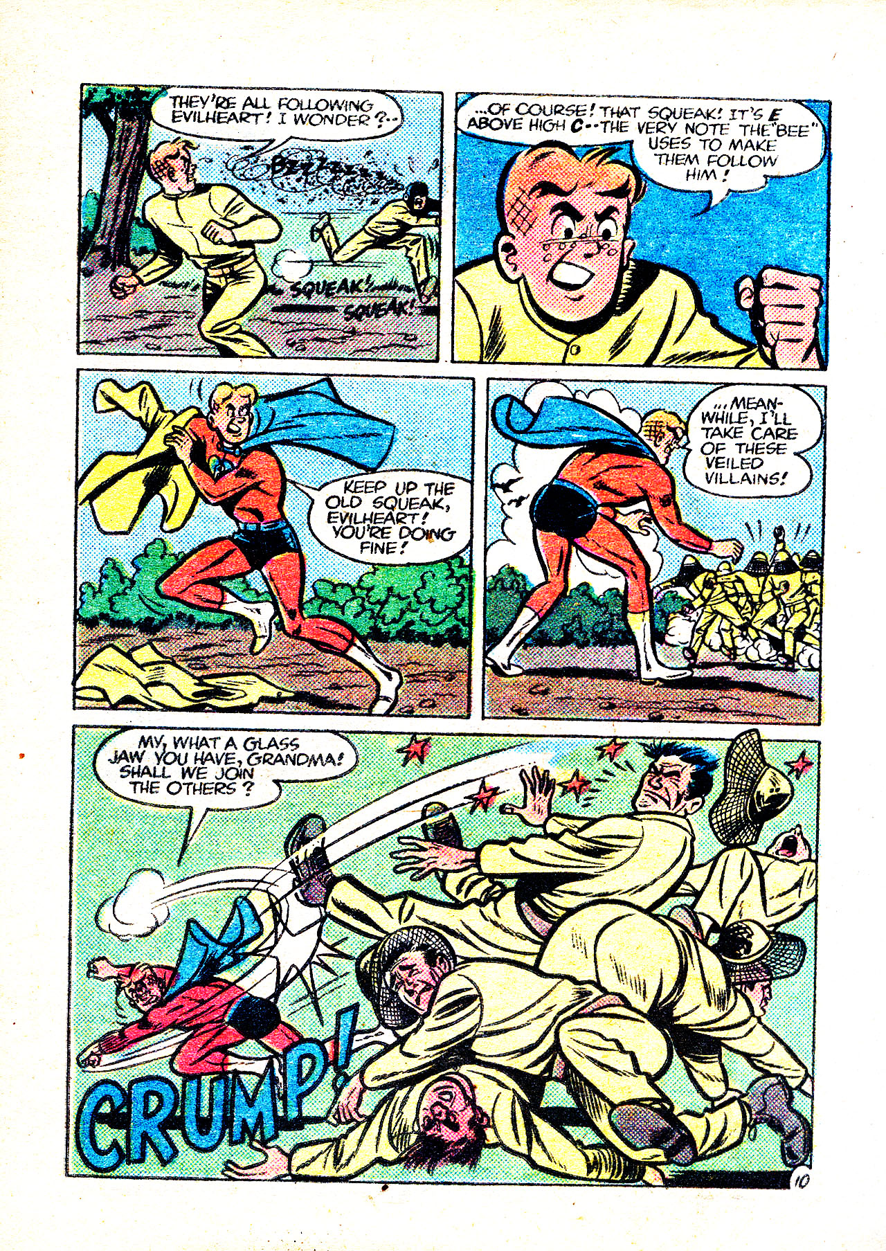 Read online Captain Hero Comics Digest Magazine comic -  Issue # TPB - 60
