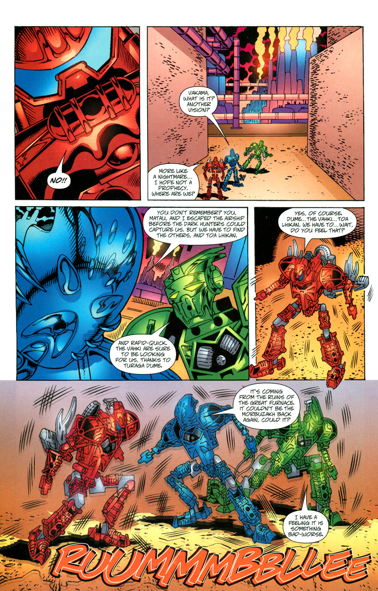 Read online Bionicle comic -  Issue #21 - 8
