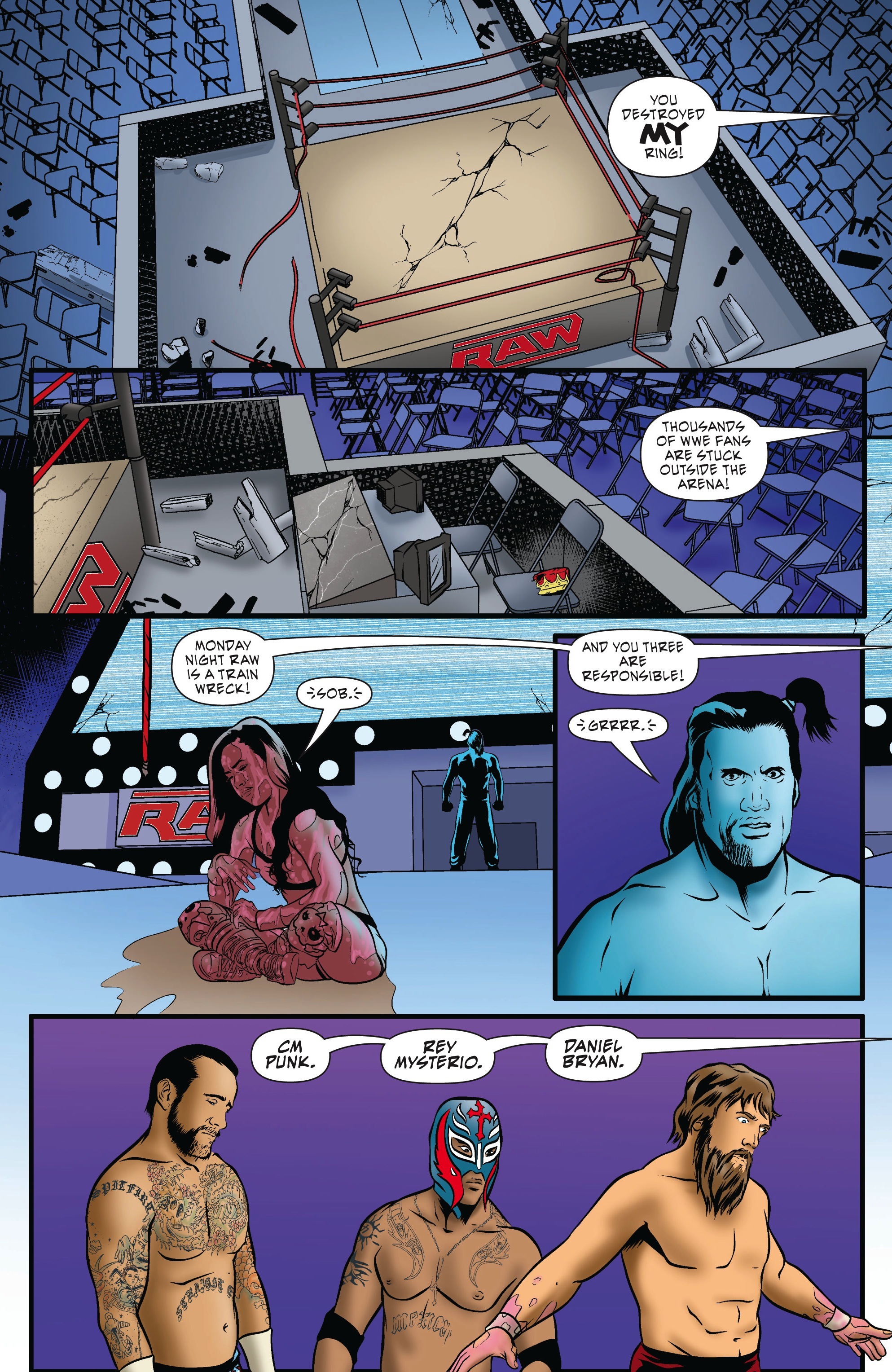 Read online WWE Superstars comic -  Issue #5 - 4