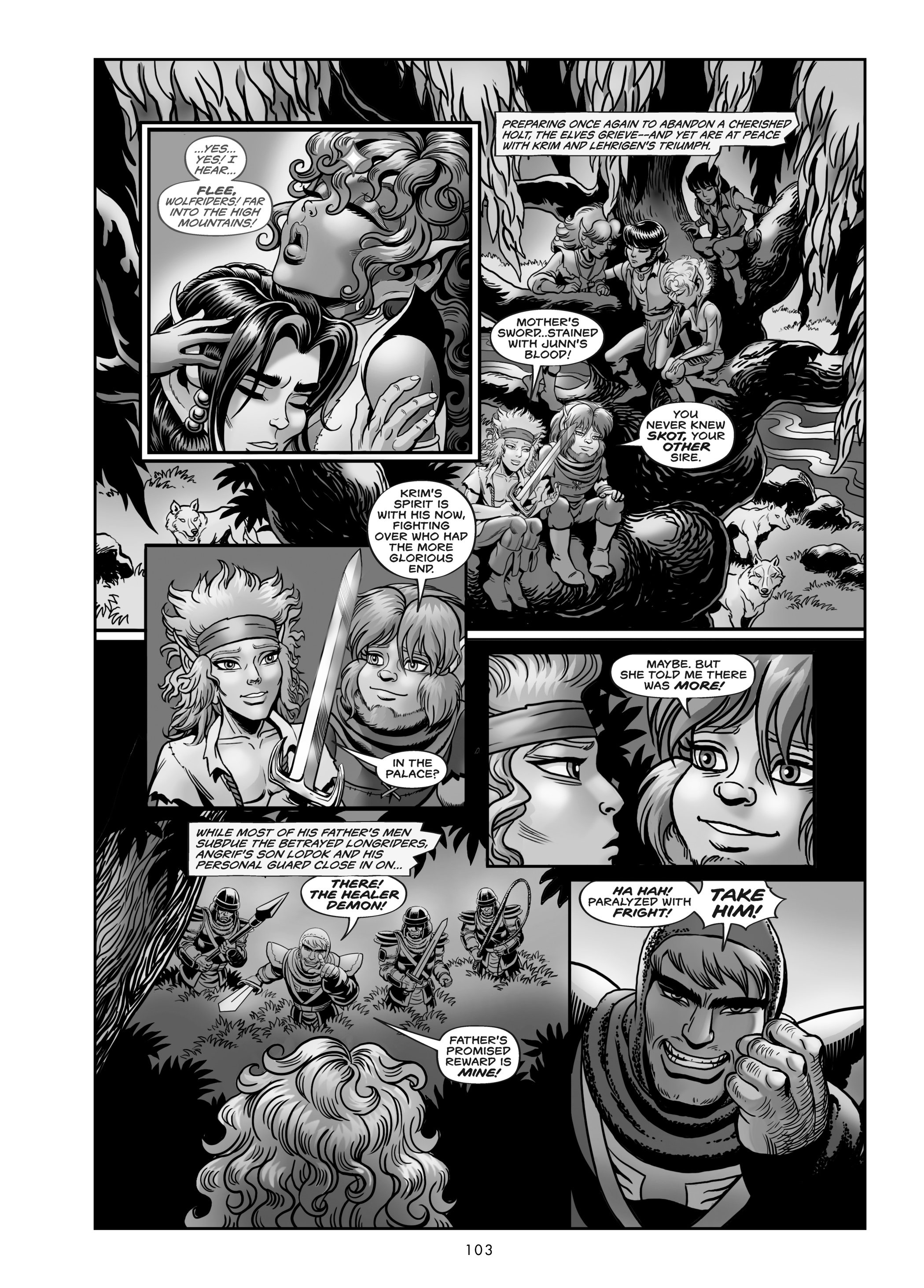 Read online The Complete ElfQuest comic -  Issue # TPB 7 (Part 2) - 5