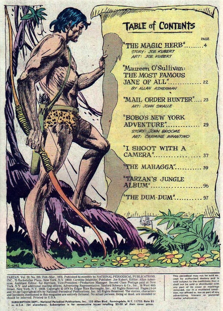 Read online Tarzan (1972) comic -  Issue #235 - 2