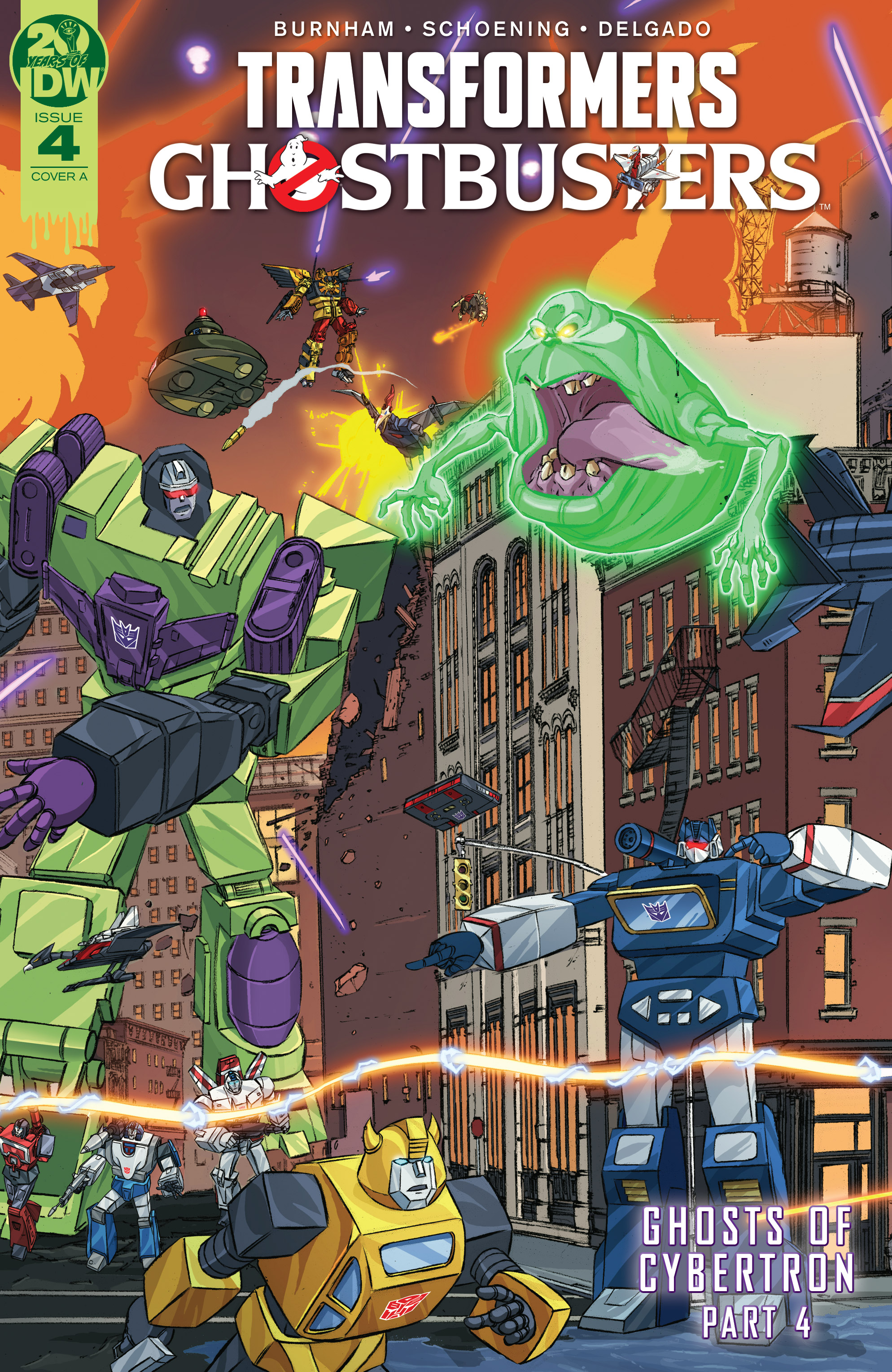 Read online Transformers/Ghostbusters comic -  Issue #4 - 1