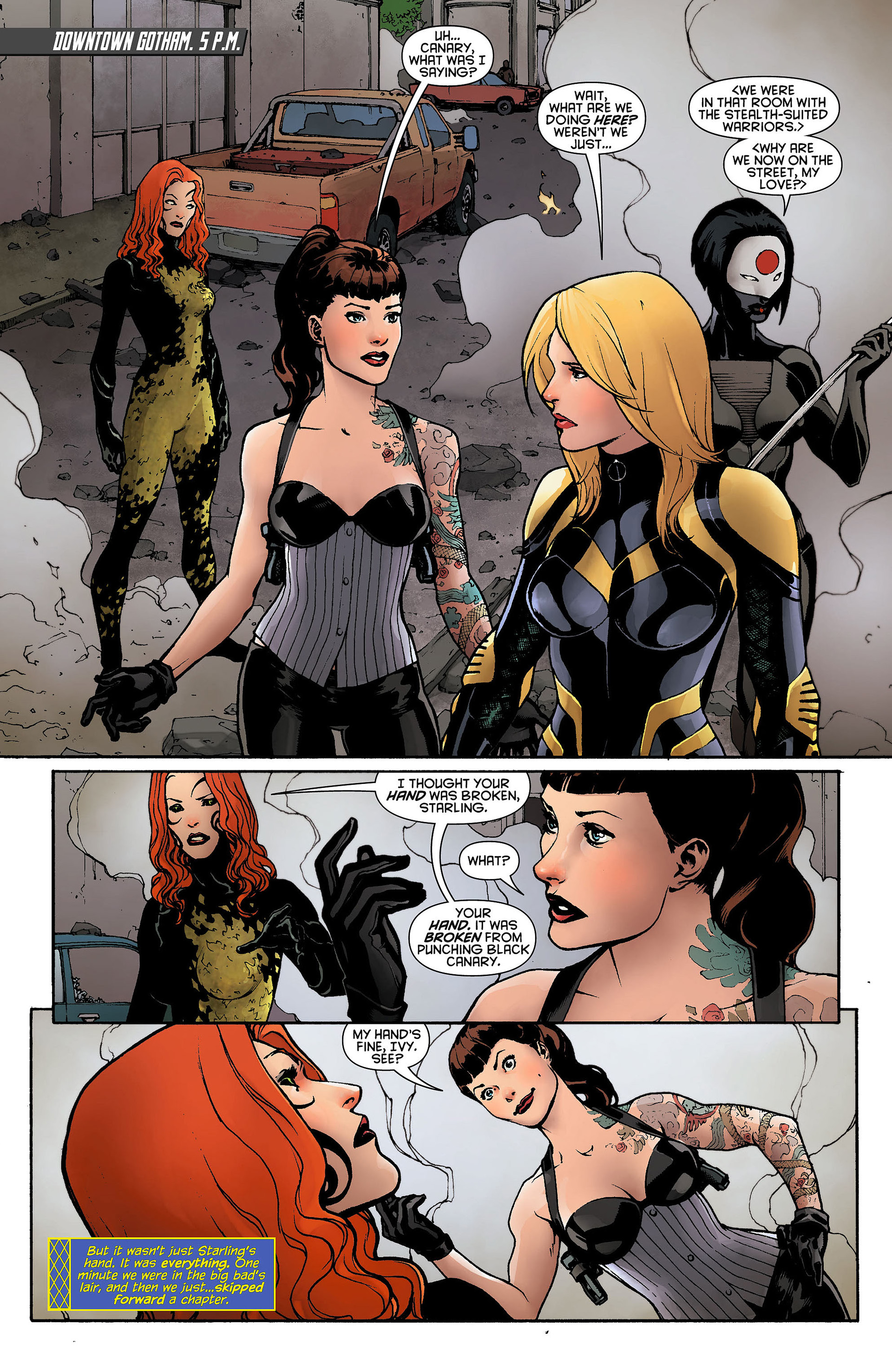 Read online Birds of Prey (2011) comic -  Issue #5 - 2