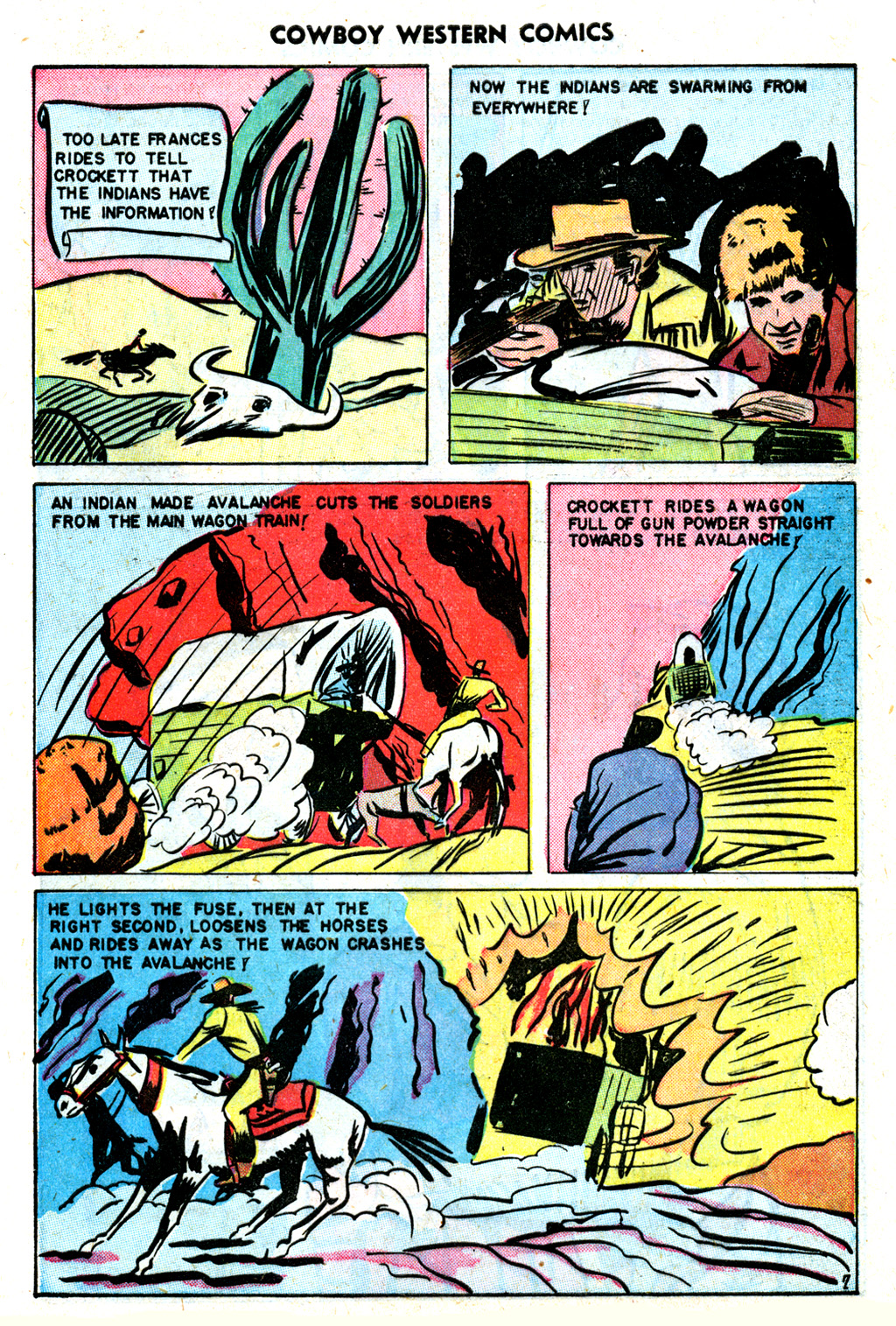 Read online Cowboy Western Comics (1948) comic -  Issue #26 - 9