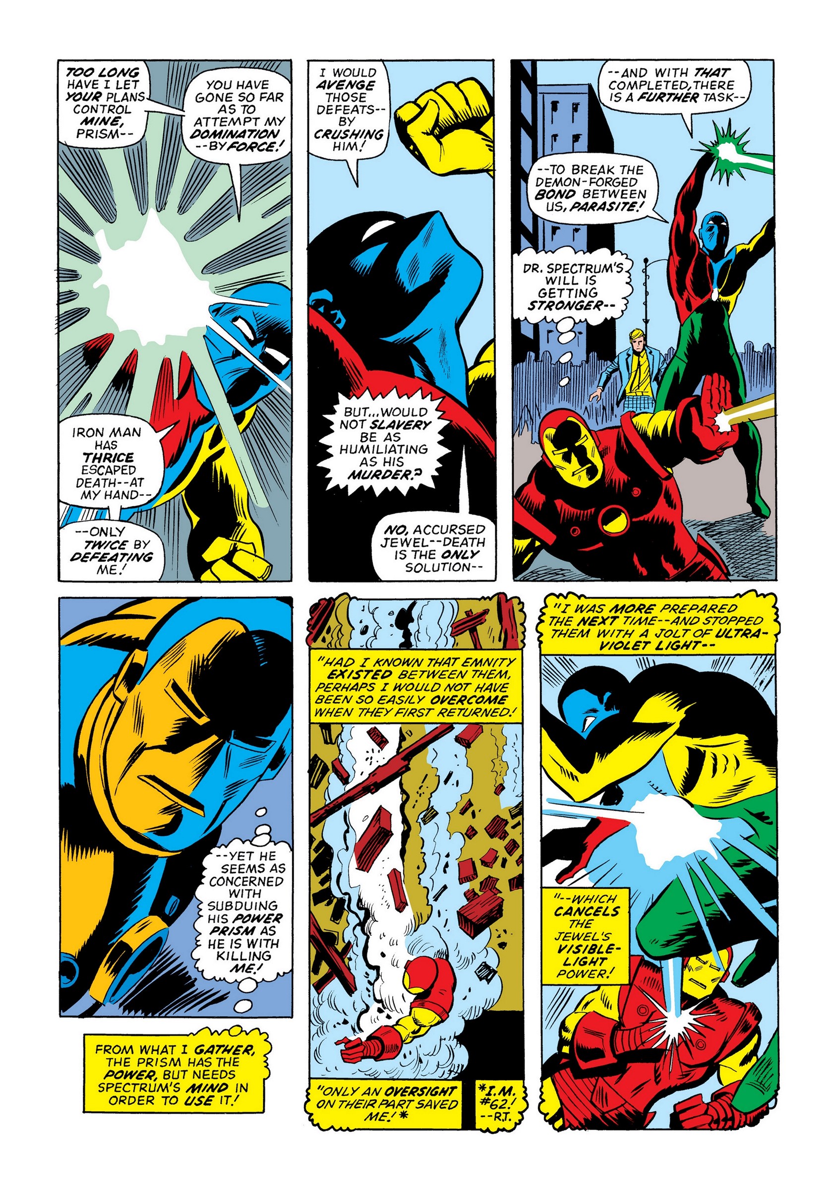 Read online Marvel Masterworks: The Invincible Iron Man comic -  Issue # TPB 9 (Part 3) - 35