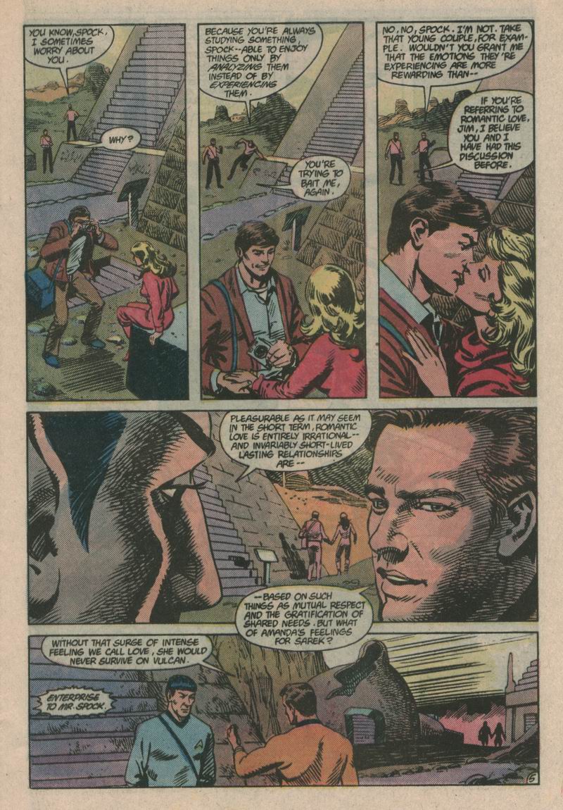 Read online Star Trek (1984) comic -  Issue #38 - 6