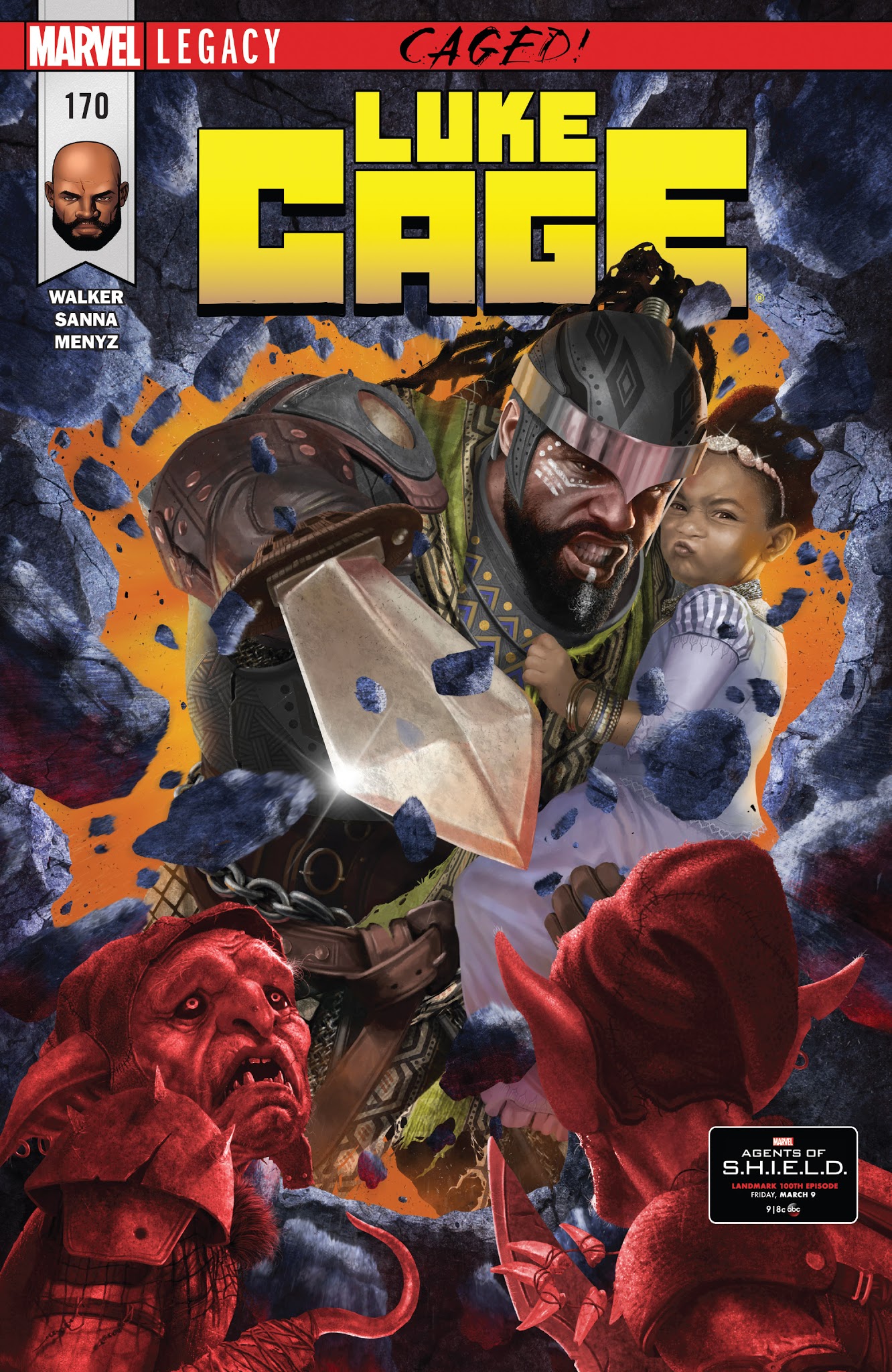 Read online Luke Cage comic -  Issue #170 - 1