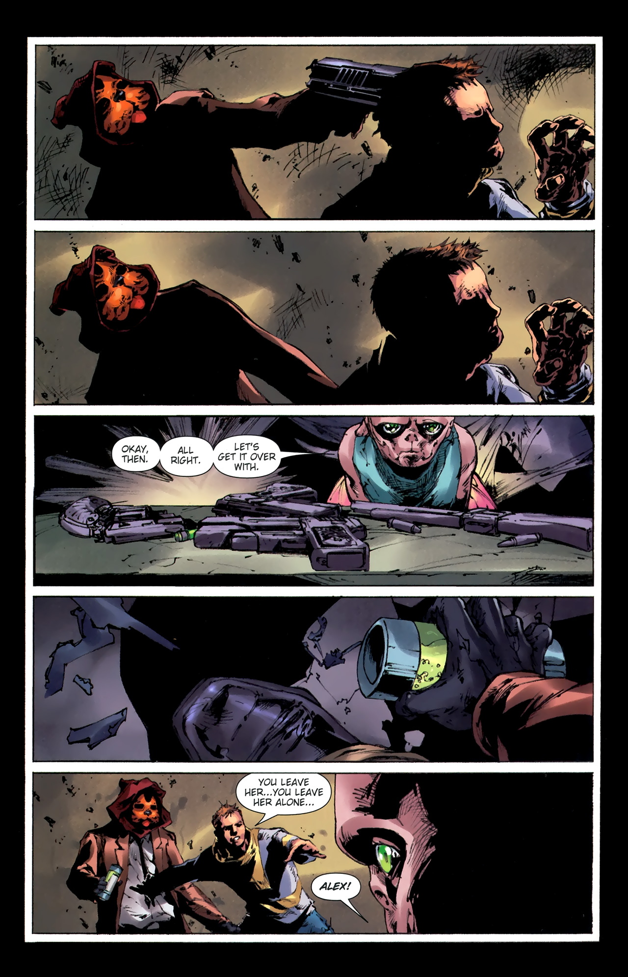 Read online George R.R. Martin's Wild Cards: The Hard Call comic -  Issue #6 - 16