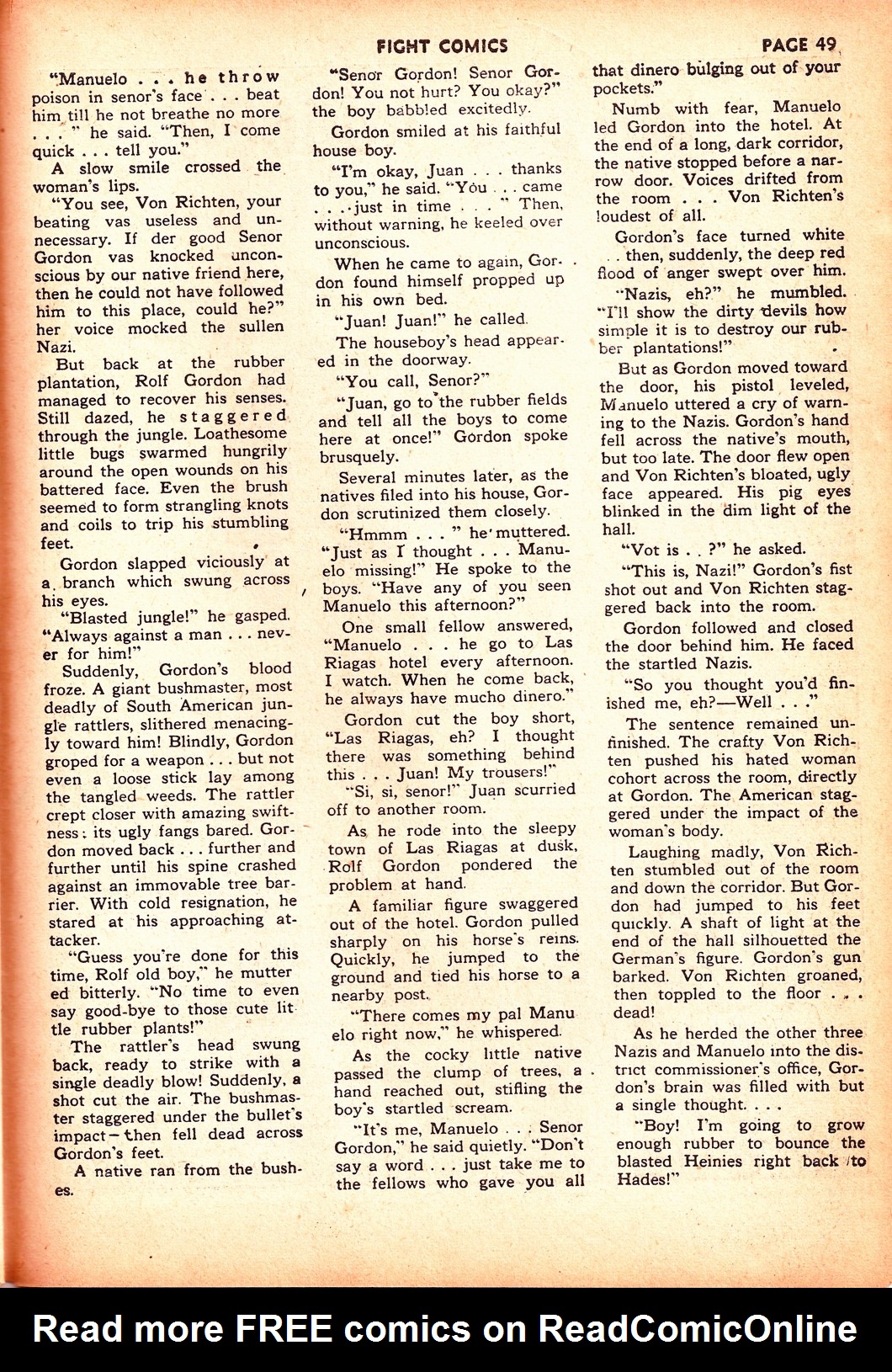 Read online Fight Comics comic -  Issue #26 - 51