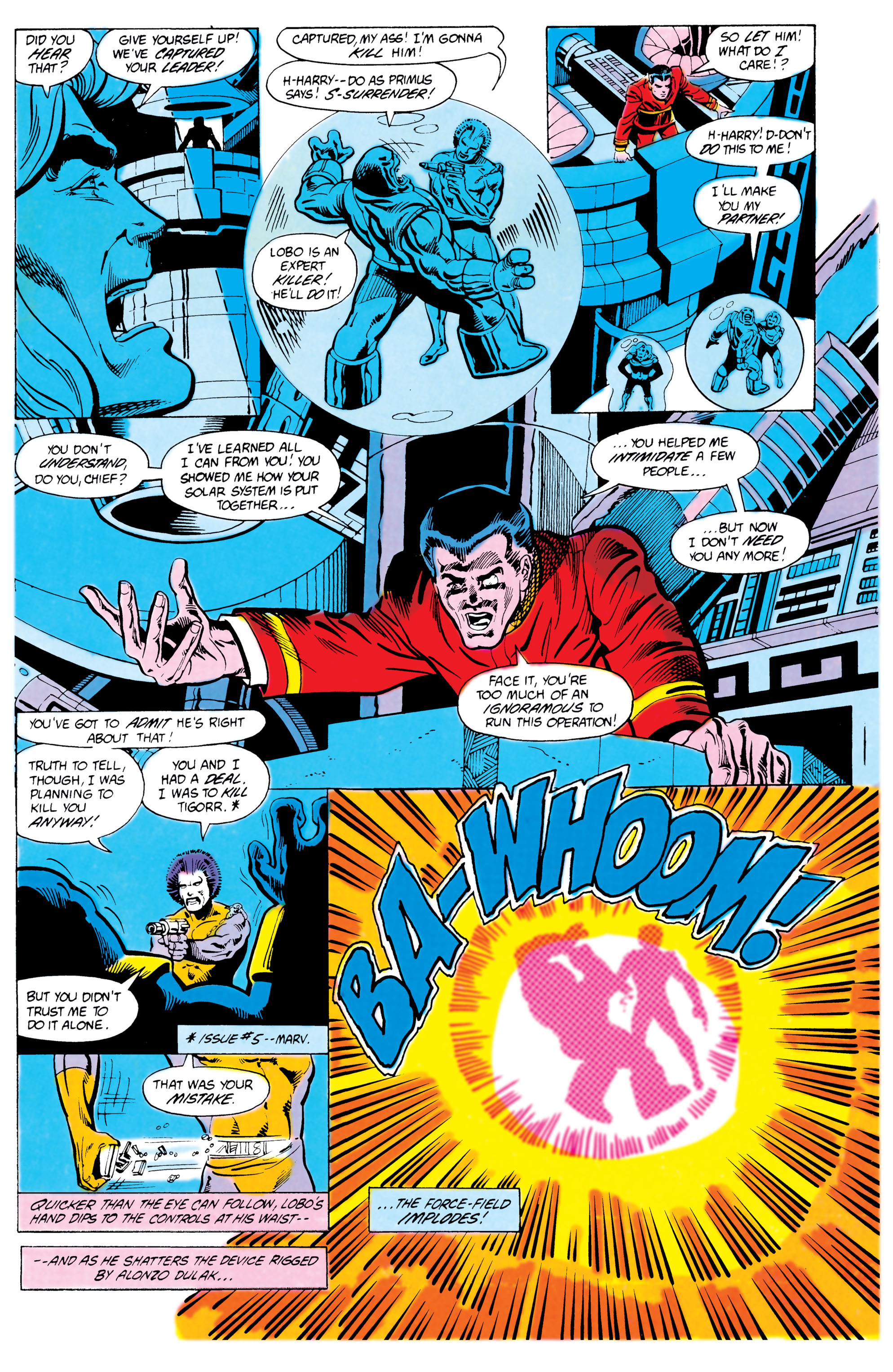 Read online The Omega Men (1983) comic -  Issue #10 - 15